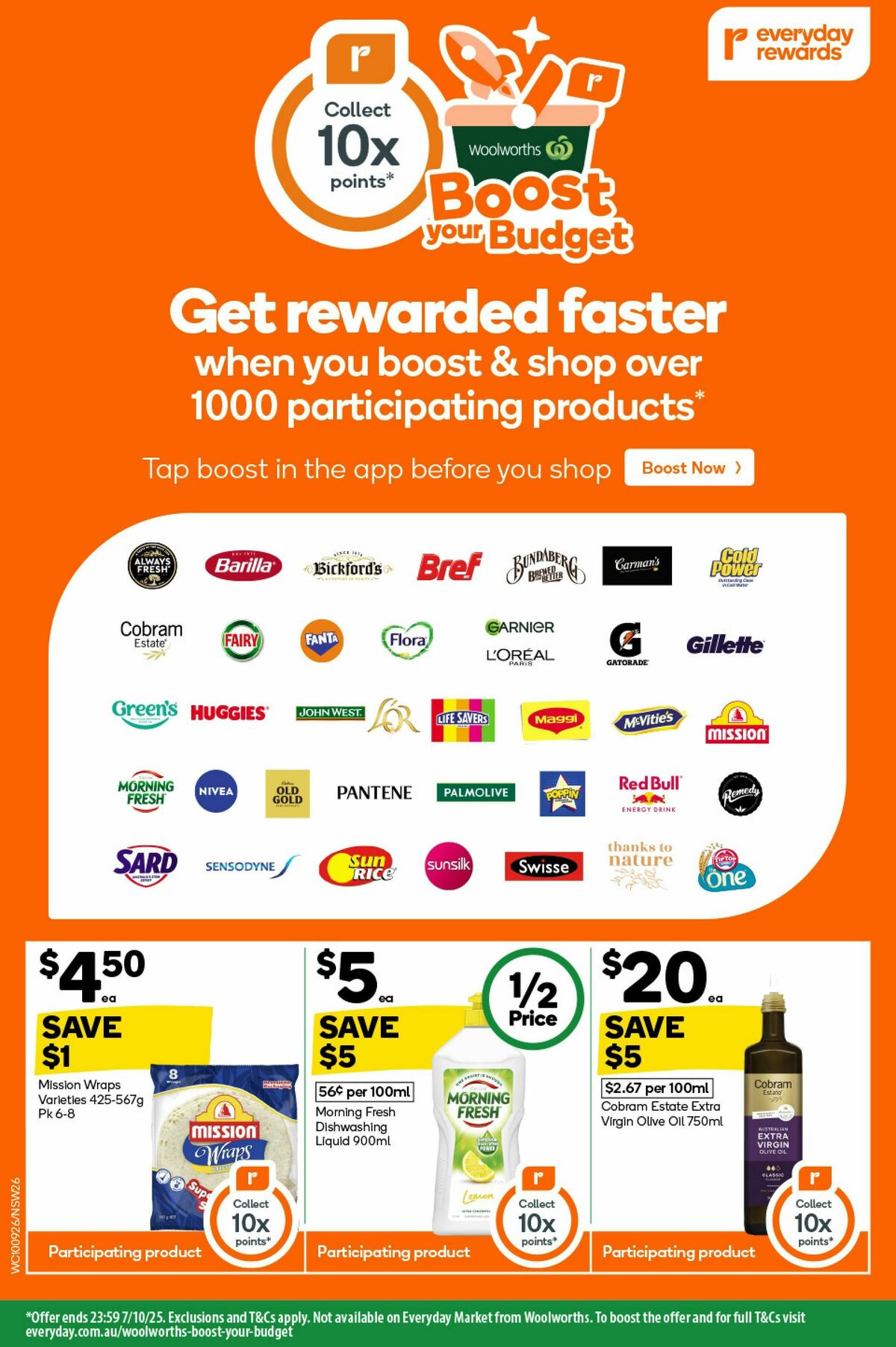 Woolworths Catalogues from 10 September