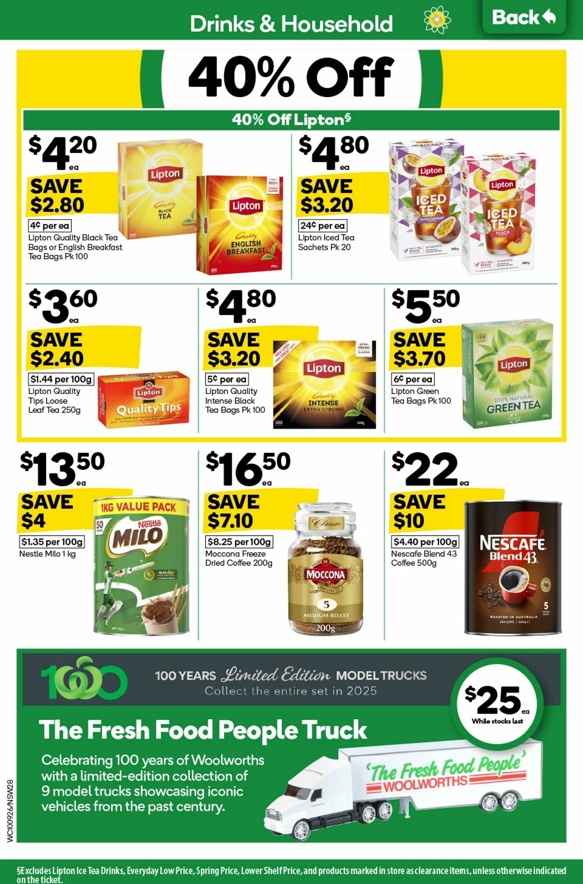 Woolworths Catalogues from 10 September