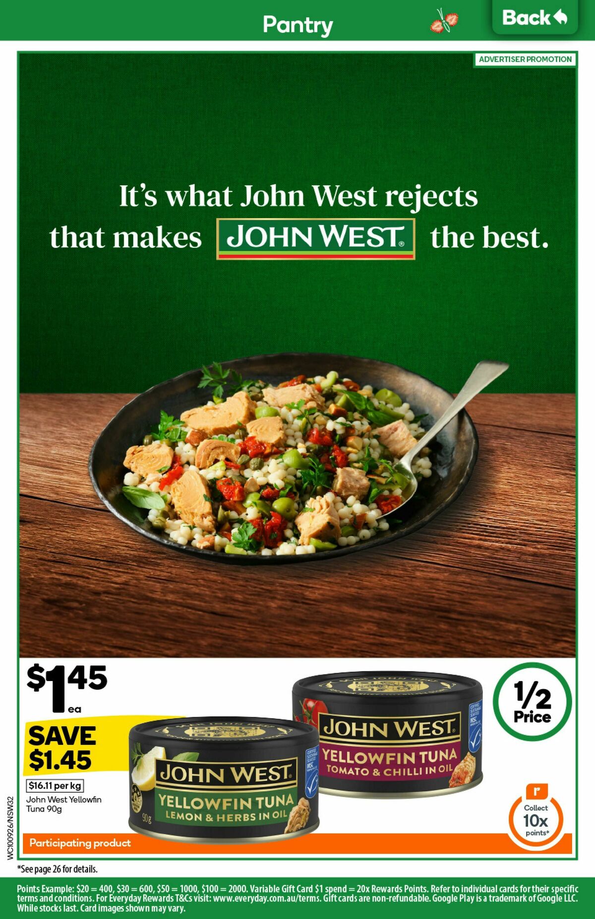 Woolworths Catalogues from 10 September