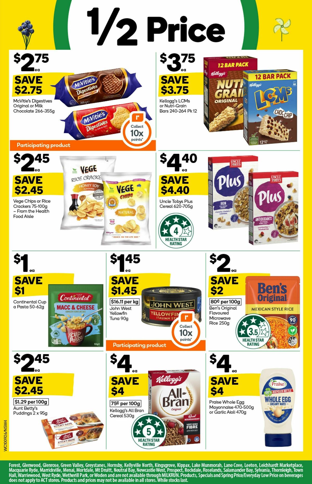 Woolworths Catalogues from 10 September