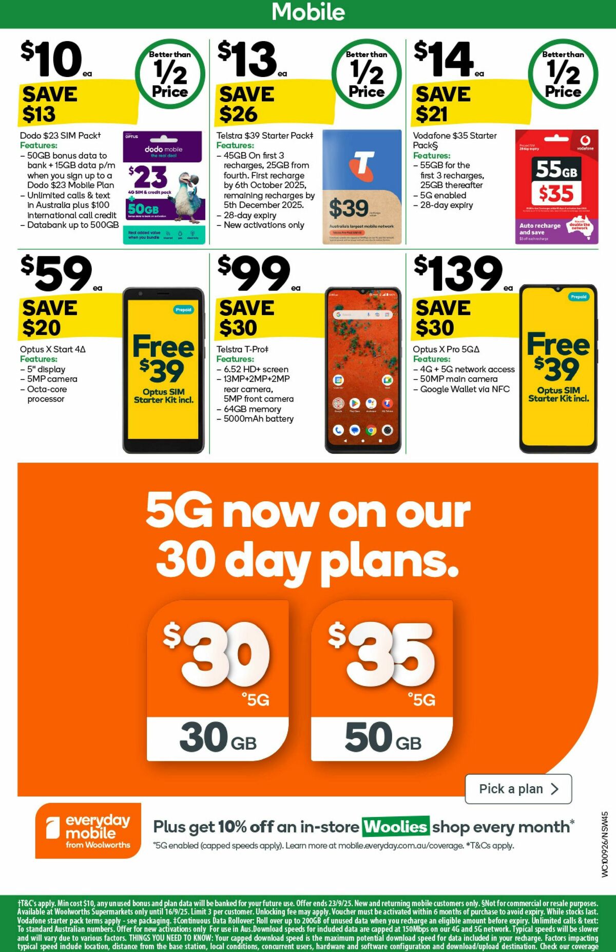 Woolworths Catalogues from 10 September