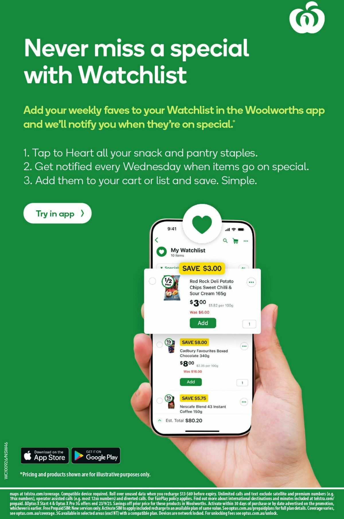 Woolworths Catalogues from 10 September