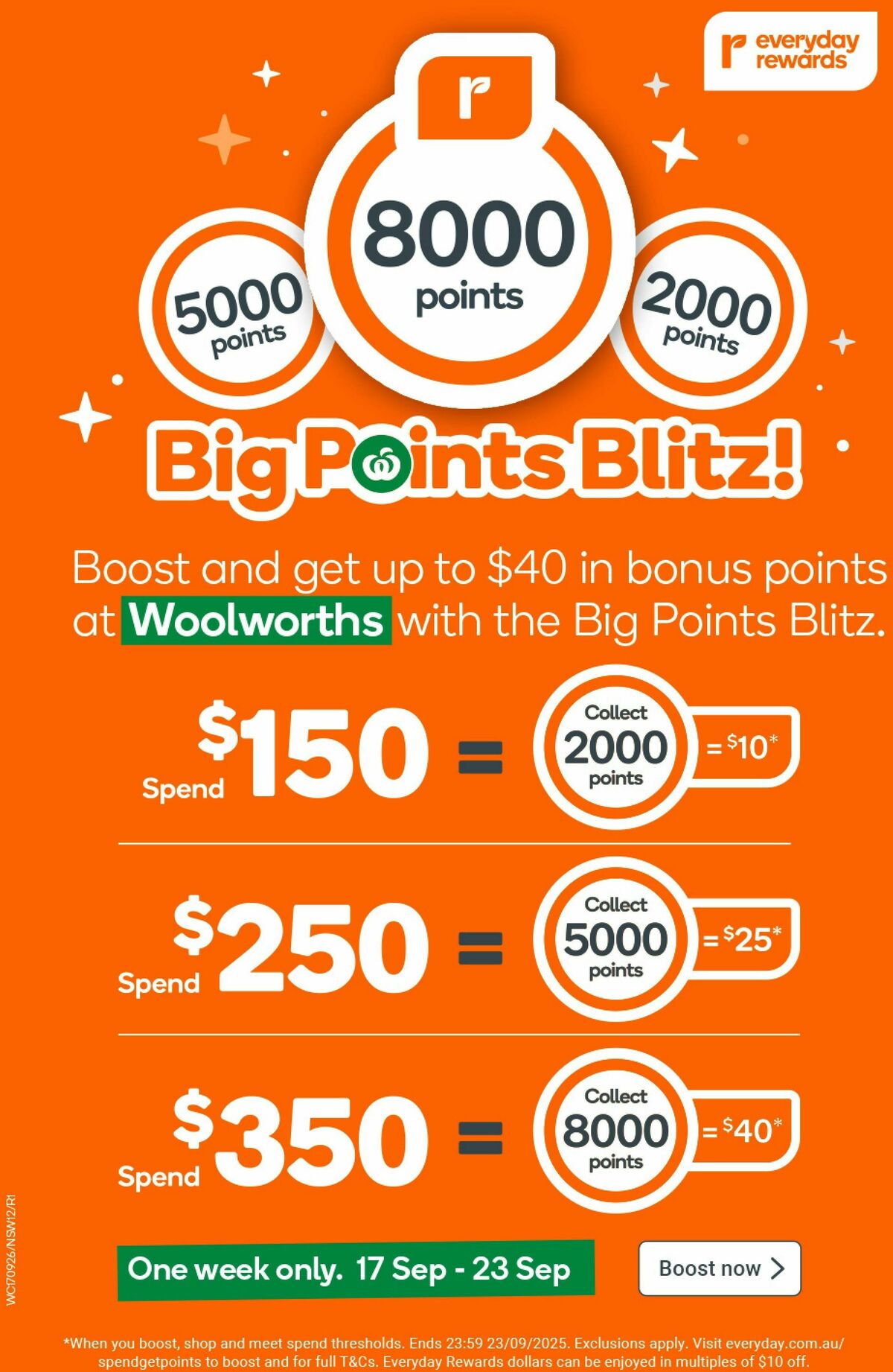 Woolworths Catalogues from 17 September