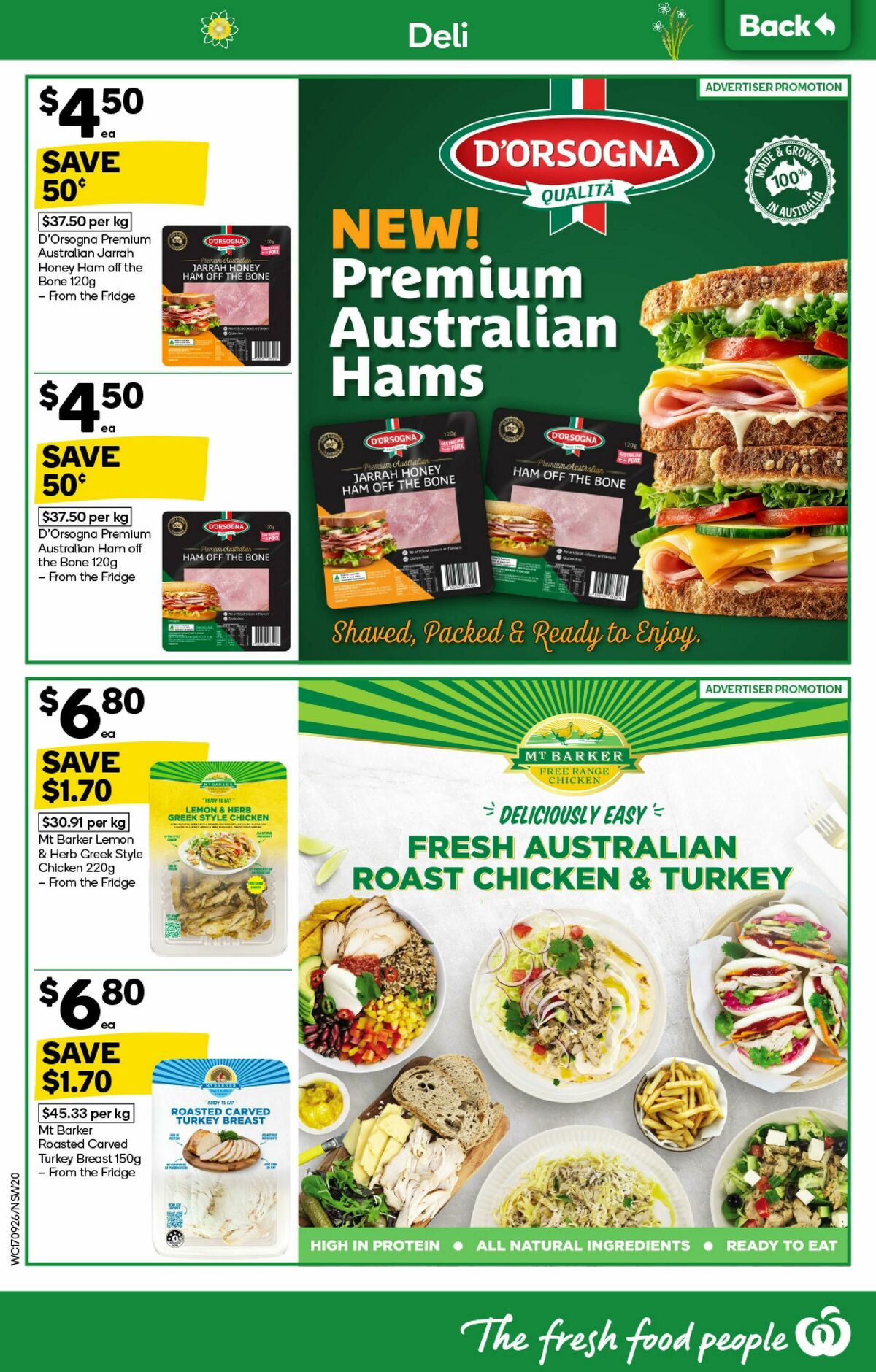 Woolworths Catalogues from 17 September