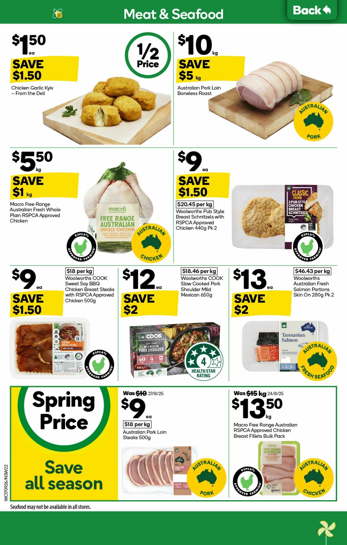 Woolworths Catalogues from 17 September