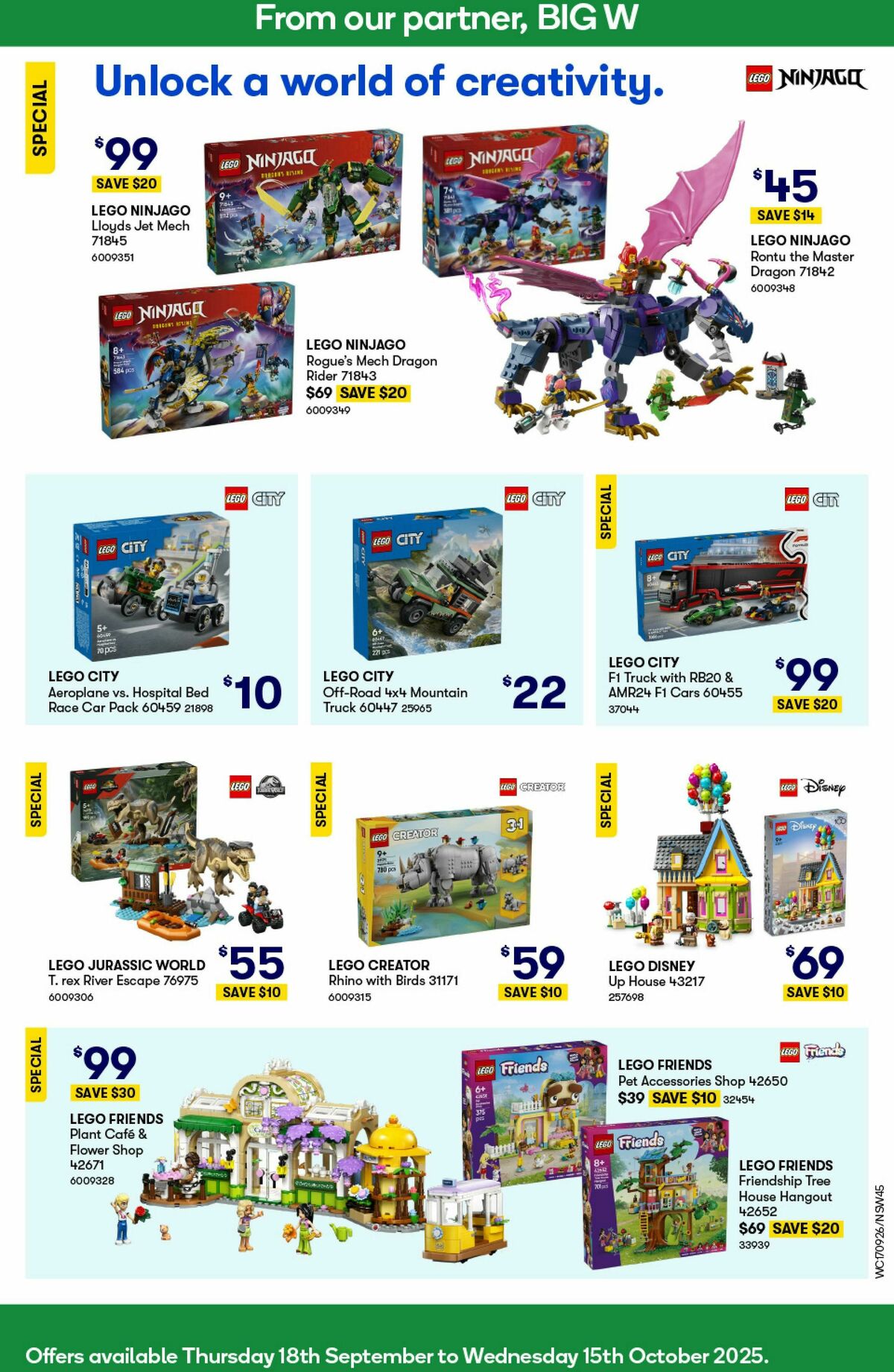 Woolworths Catalogues from 17 September