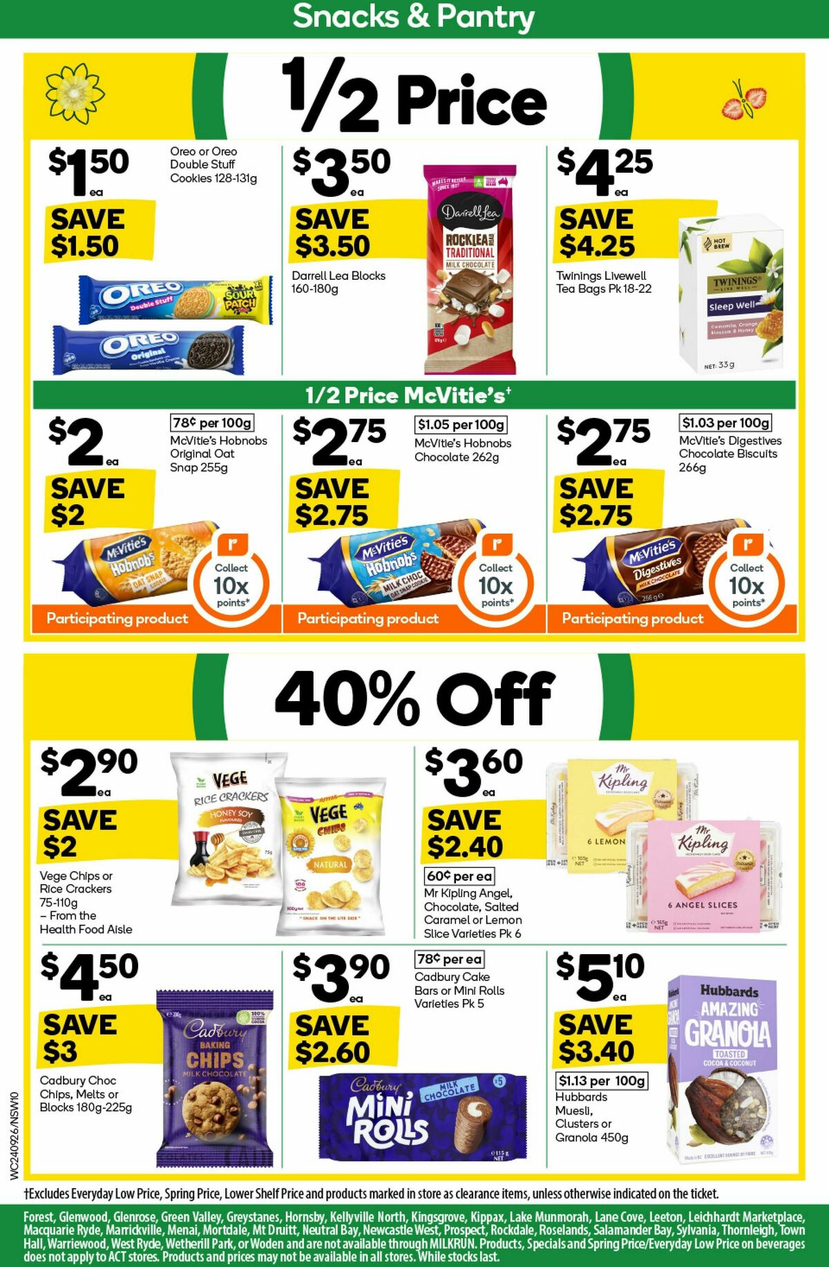 Woolworths Catalogues from 24 September