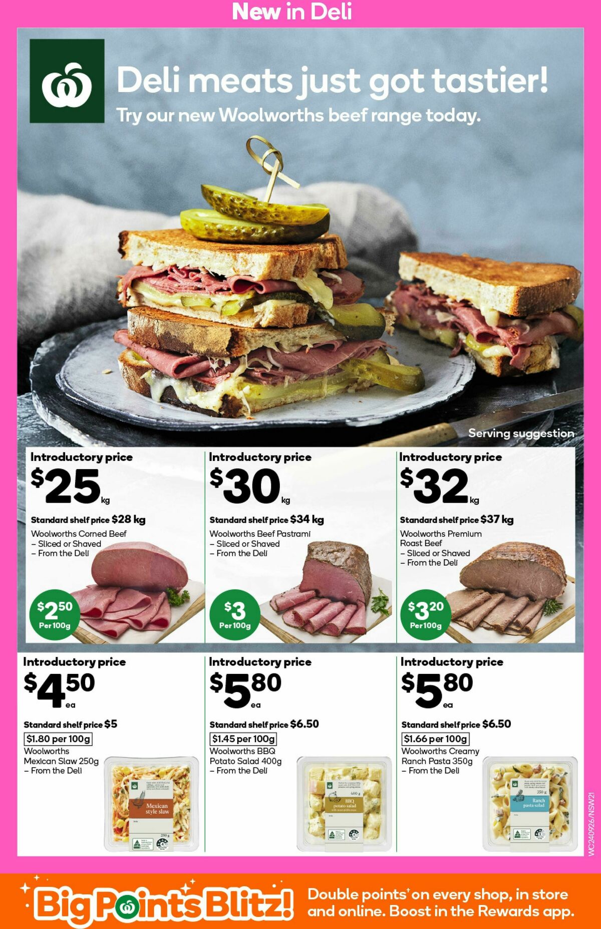 Woolworths Catalogues from 24 September
