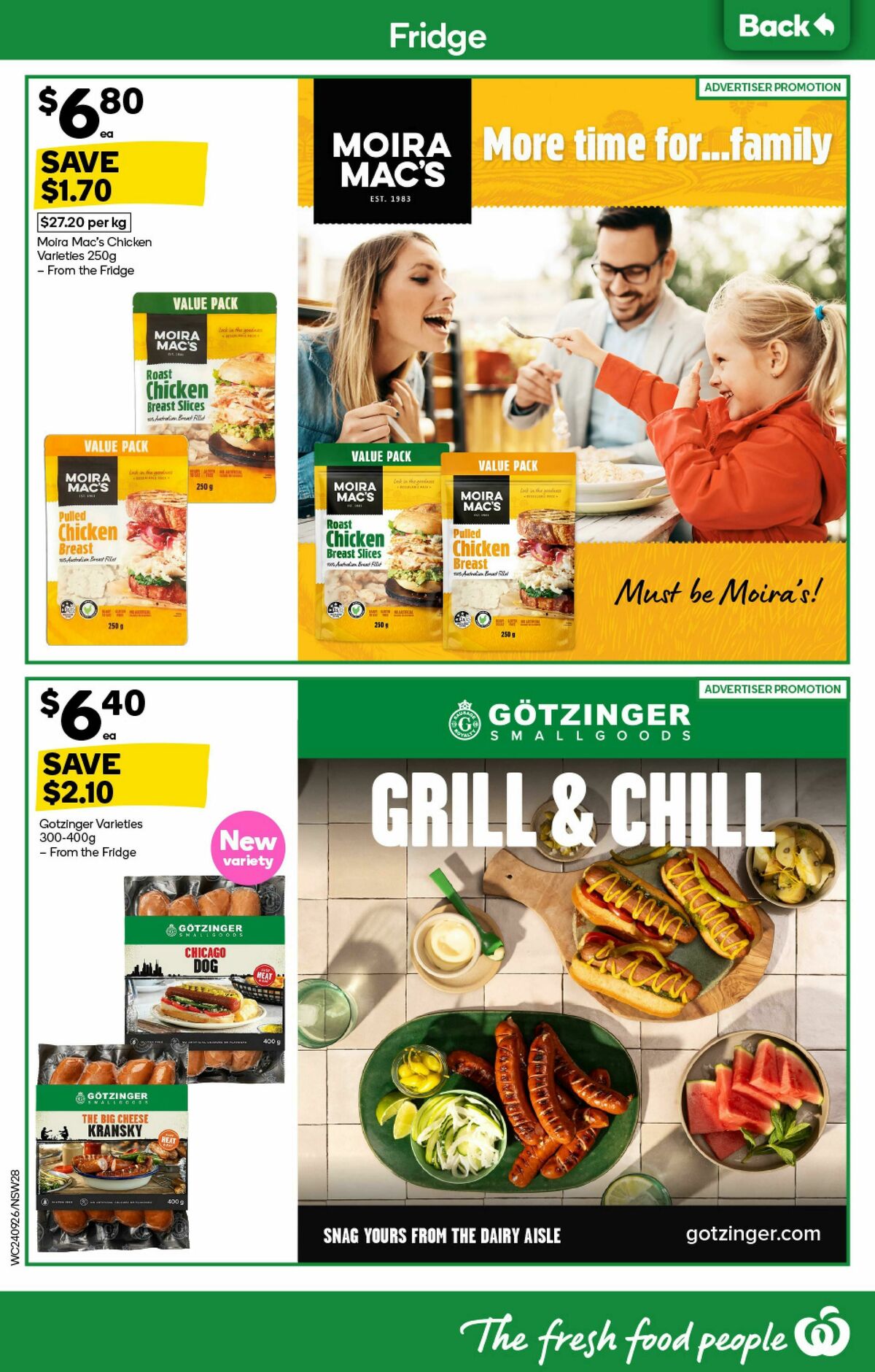 Woolworths Catalogues from 24 September