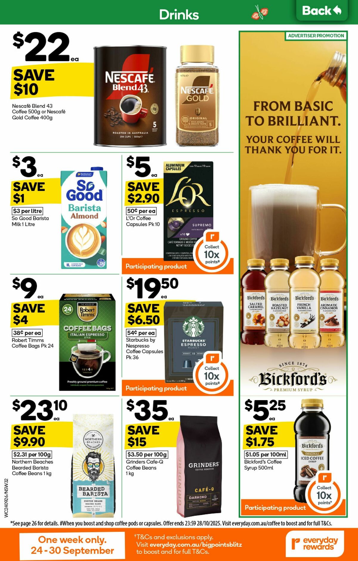 Woolworths Catalogues from 24 September