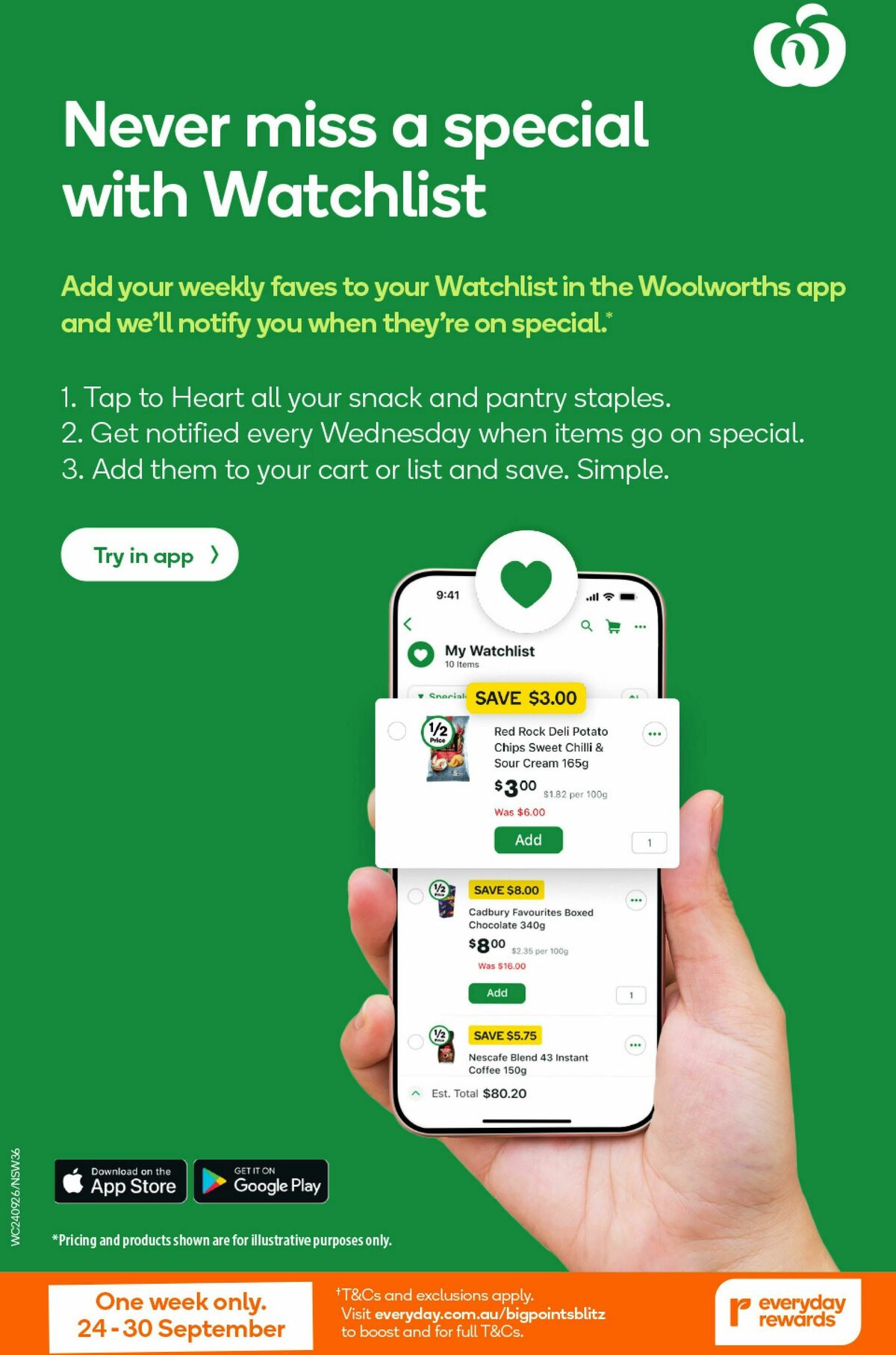 Woolworths Catalogues from 24 September