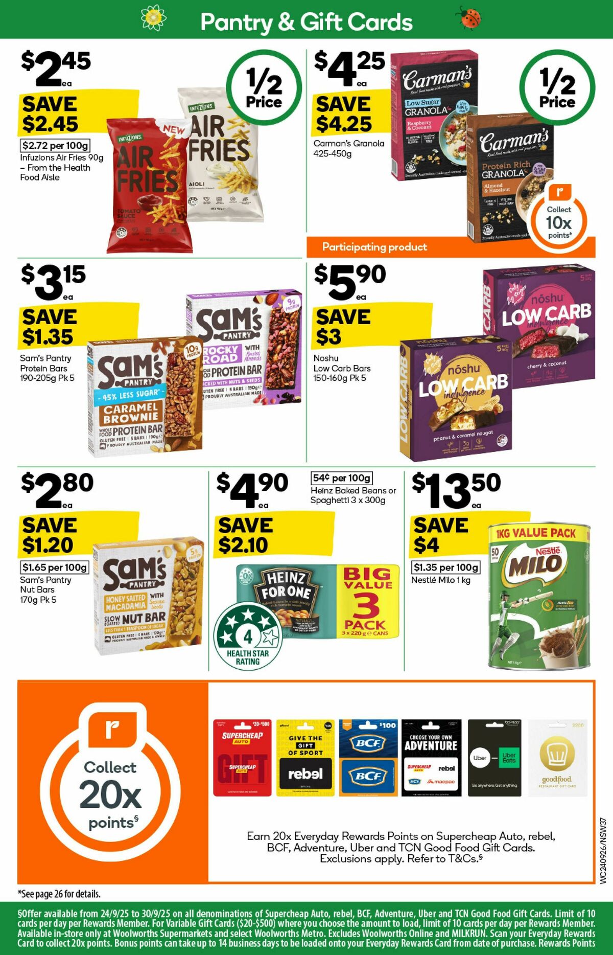 Woolworths Catalogues from 24 September