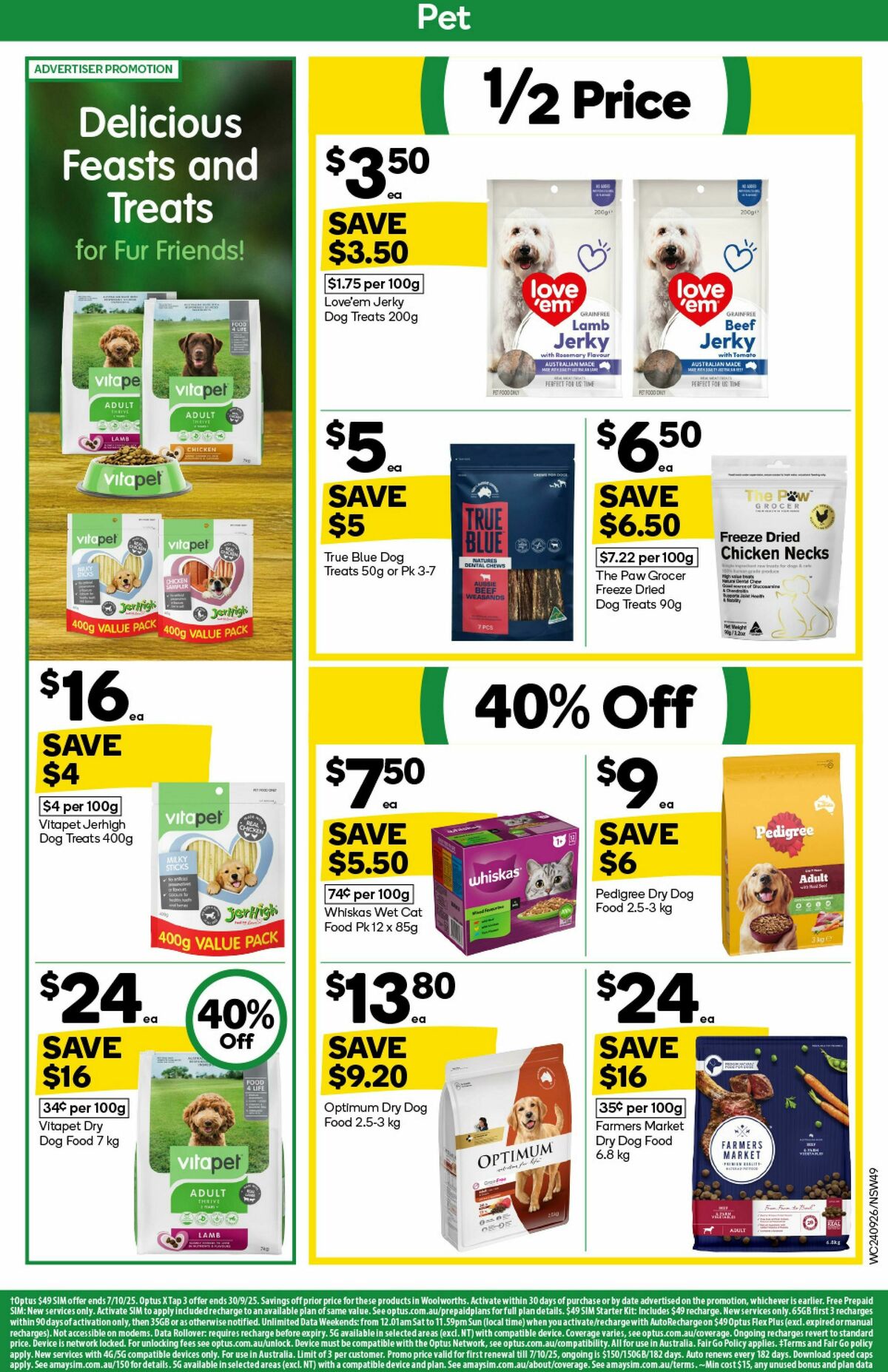 Woolworths Catalogues from 24 September