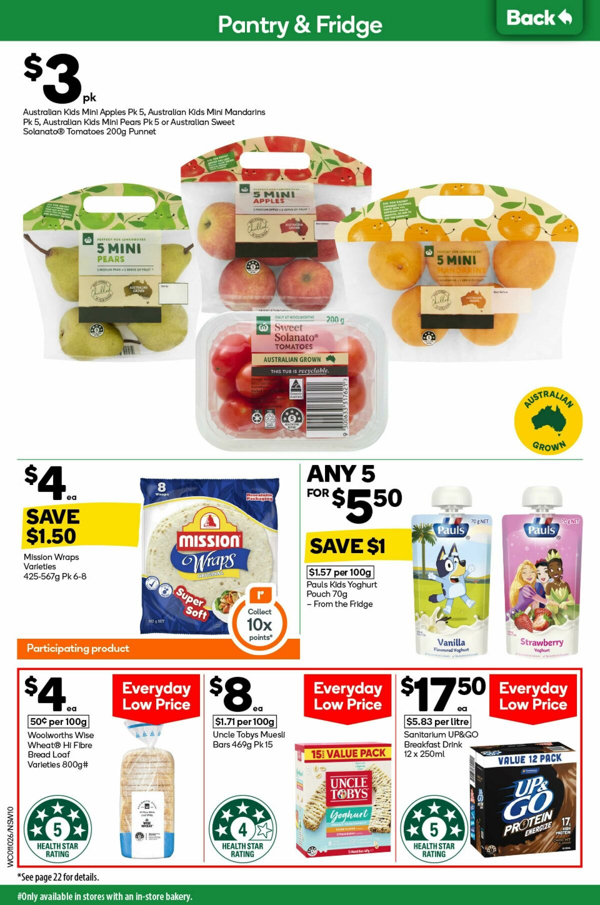 Woolworths Catalogues from 1 October