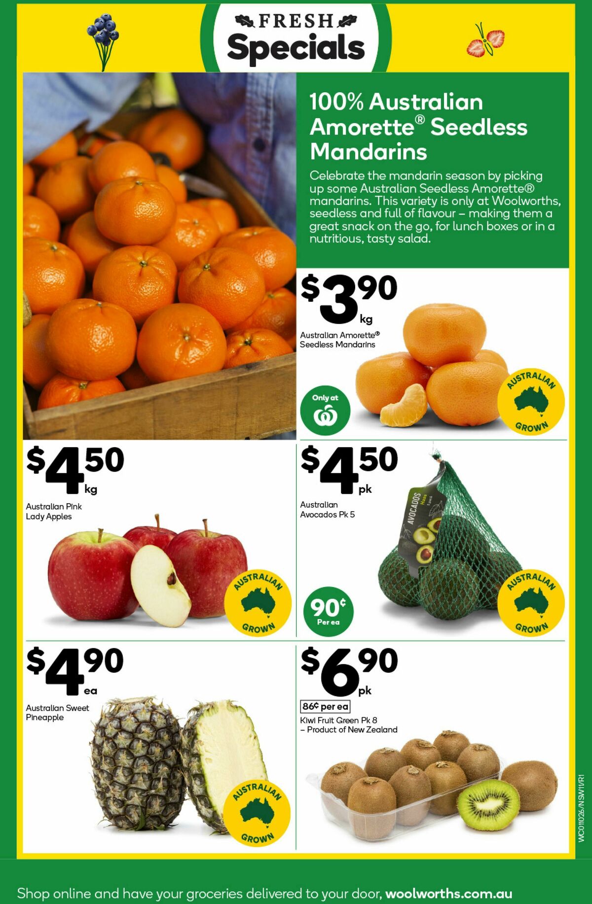 Woolworths Catalogues from 1 October