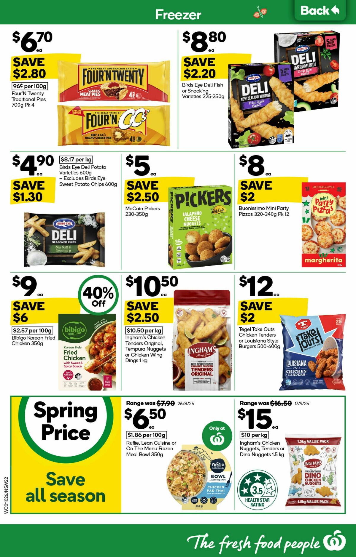 Woolworths Catalogues from 1 October