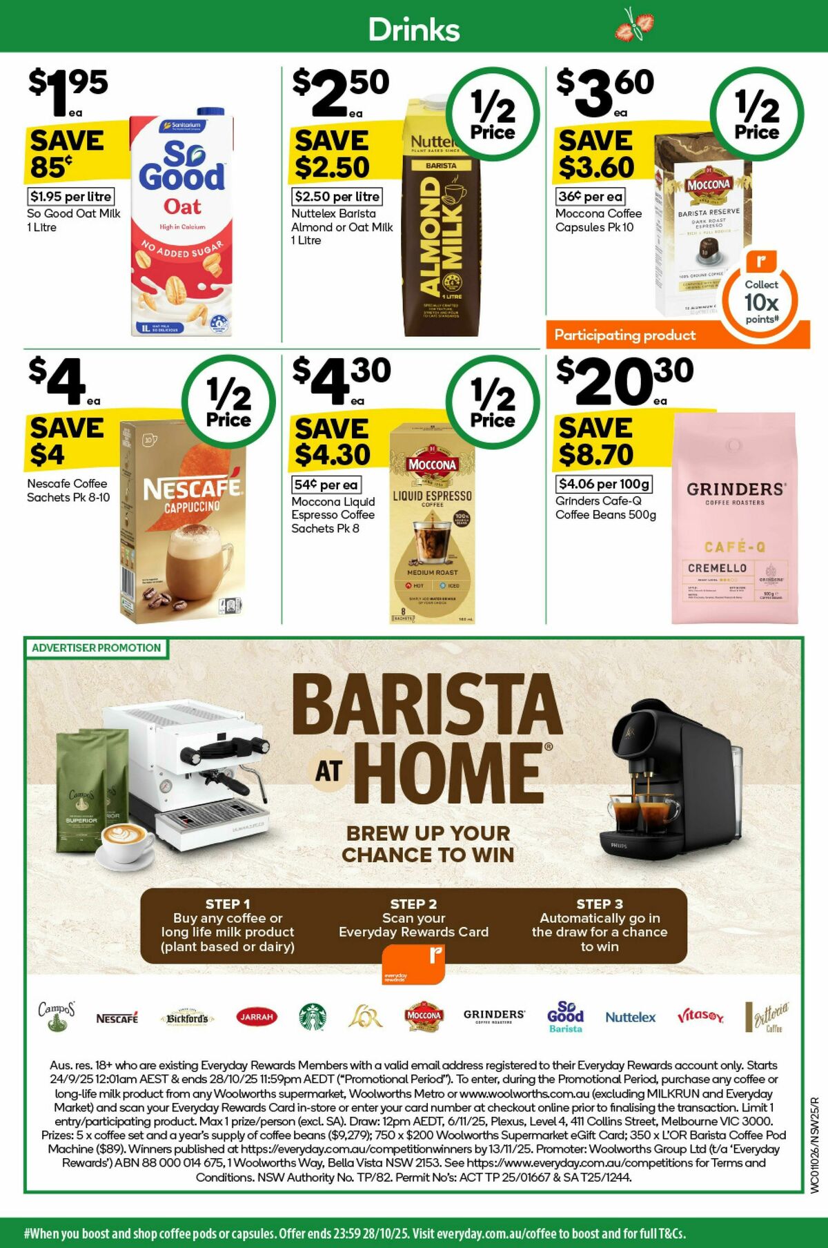 Woolworths Catalogues from 1 October