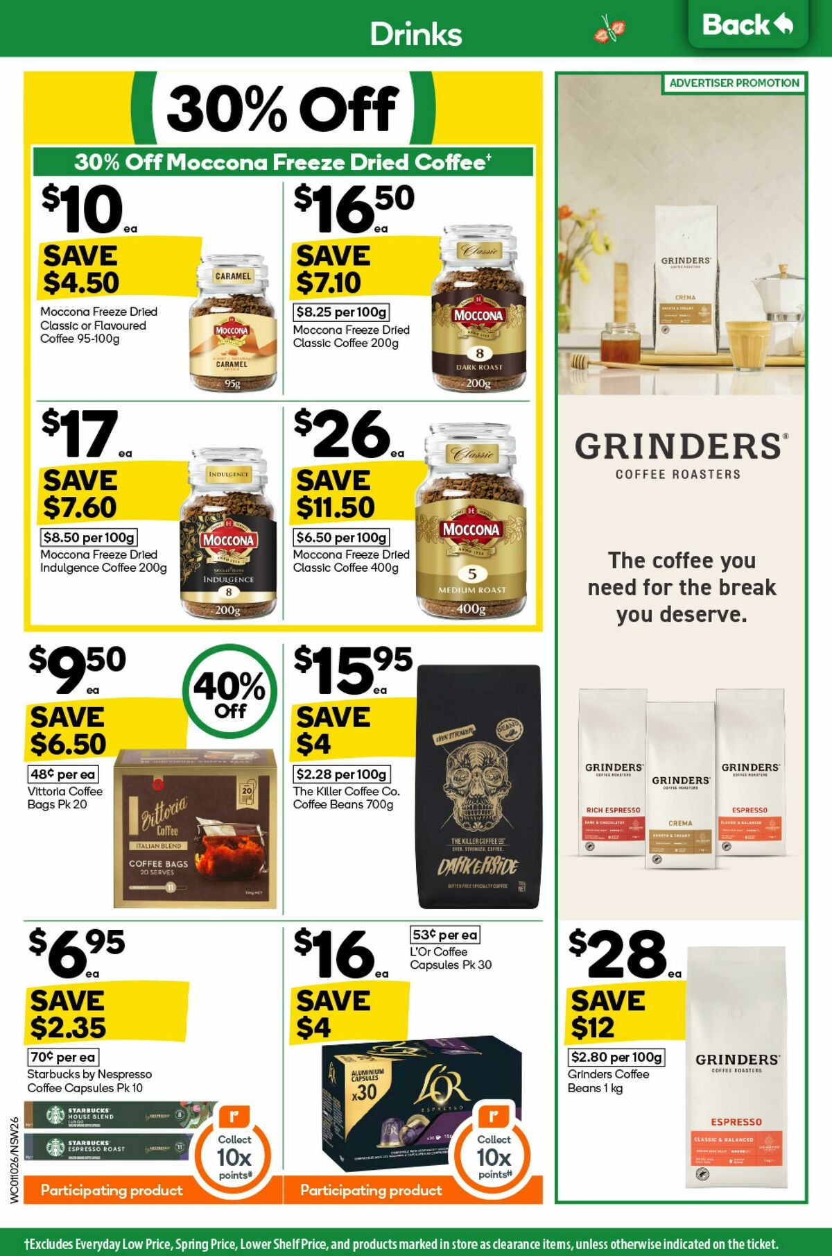 Woolworths Catalogues from 1 October