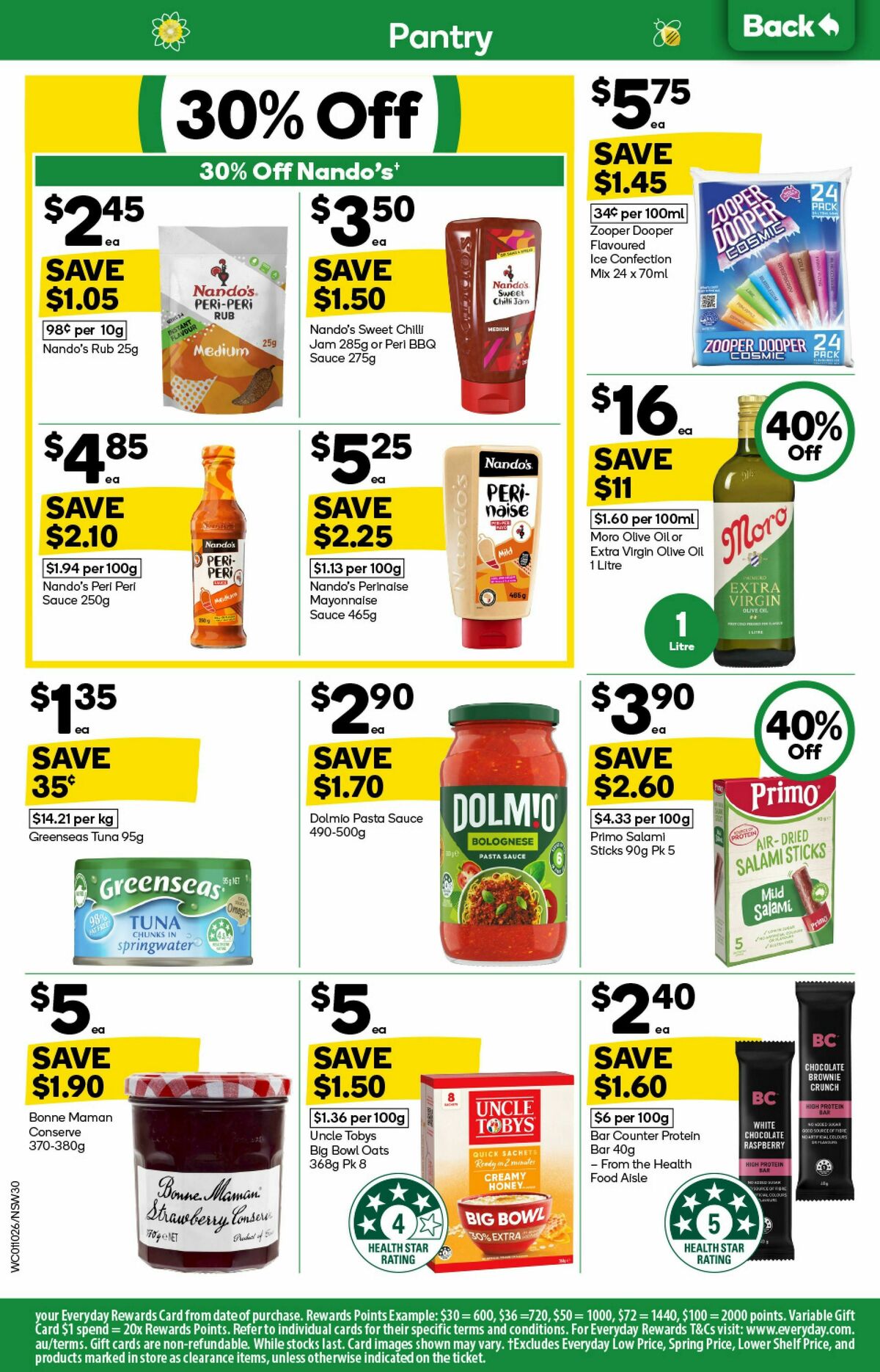 Woolworths Catalogues from 1 October