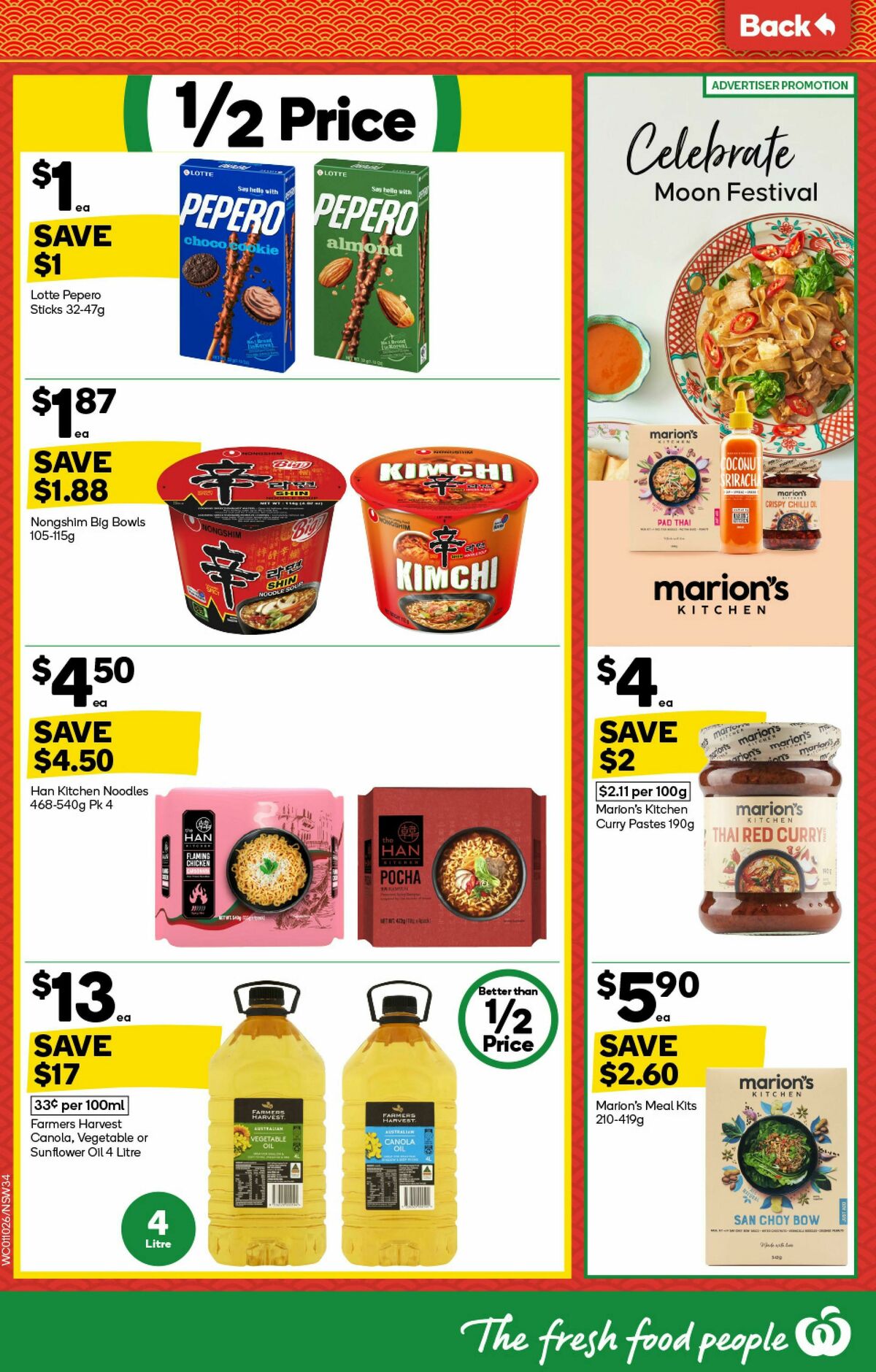 Woolworths Catalogues from 1 October