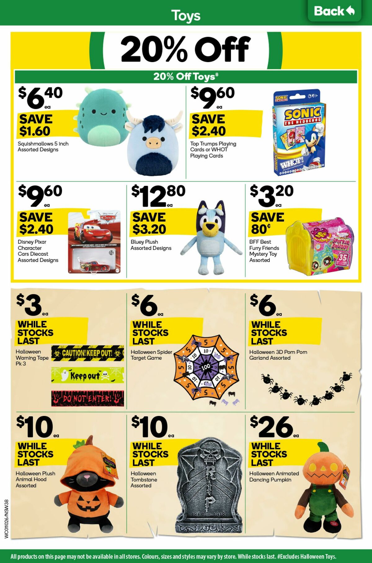 Woolworths Catalogues from 1 October