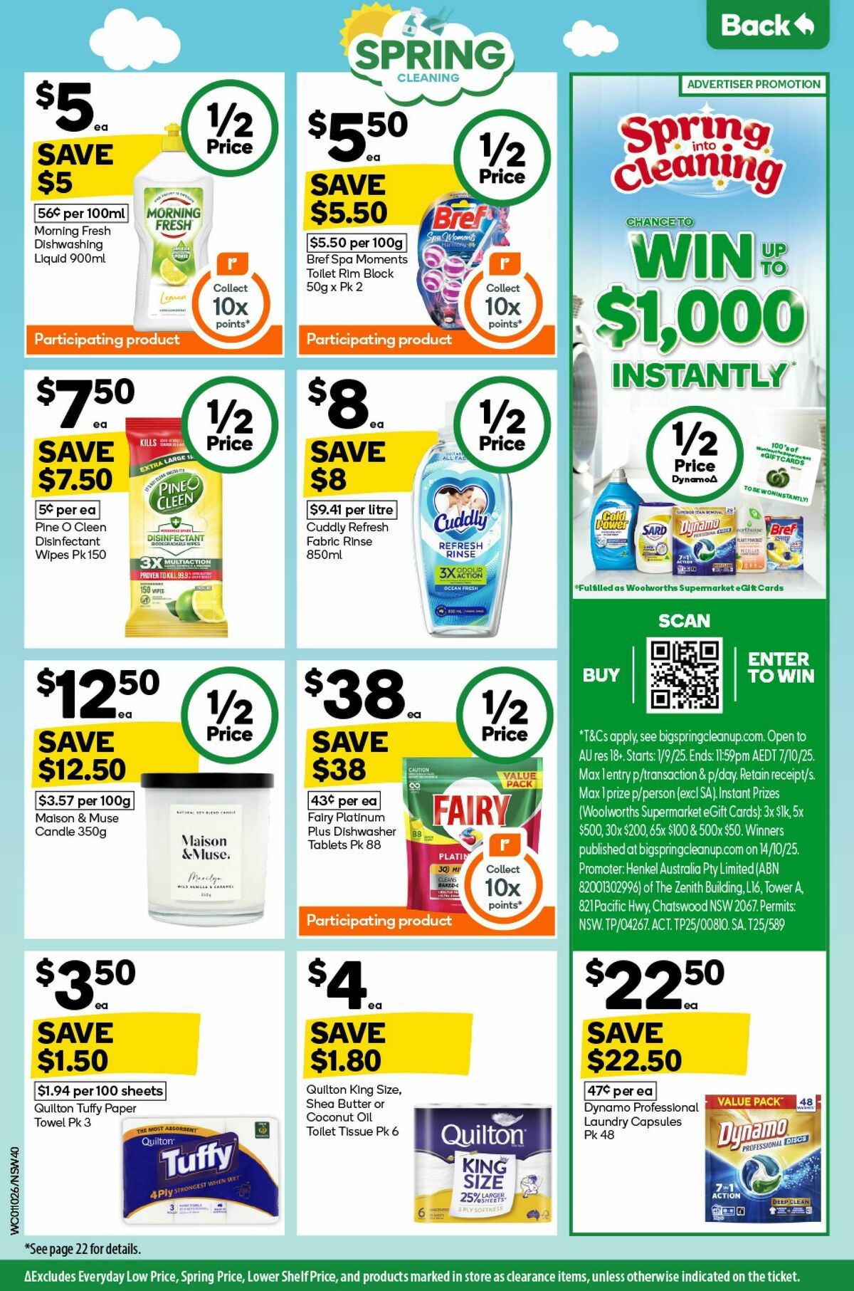 Woolworths Catalogues from 1 October