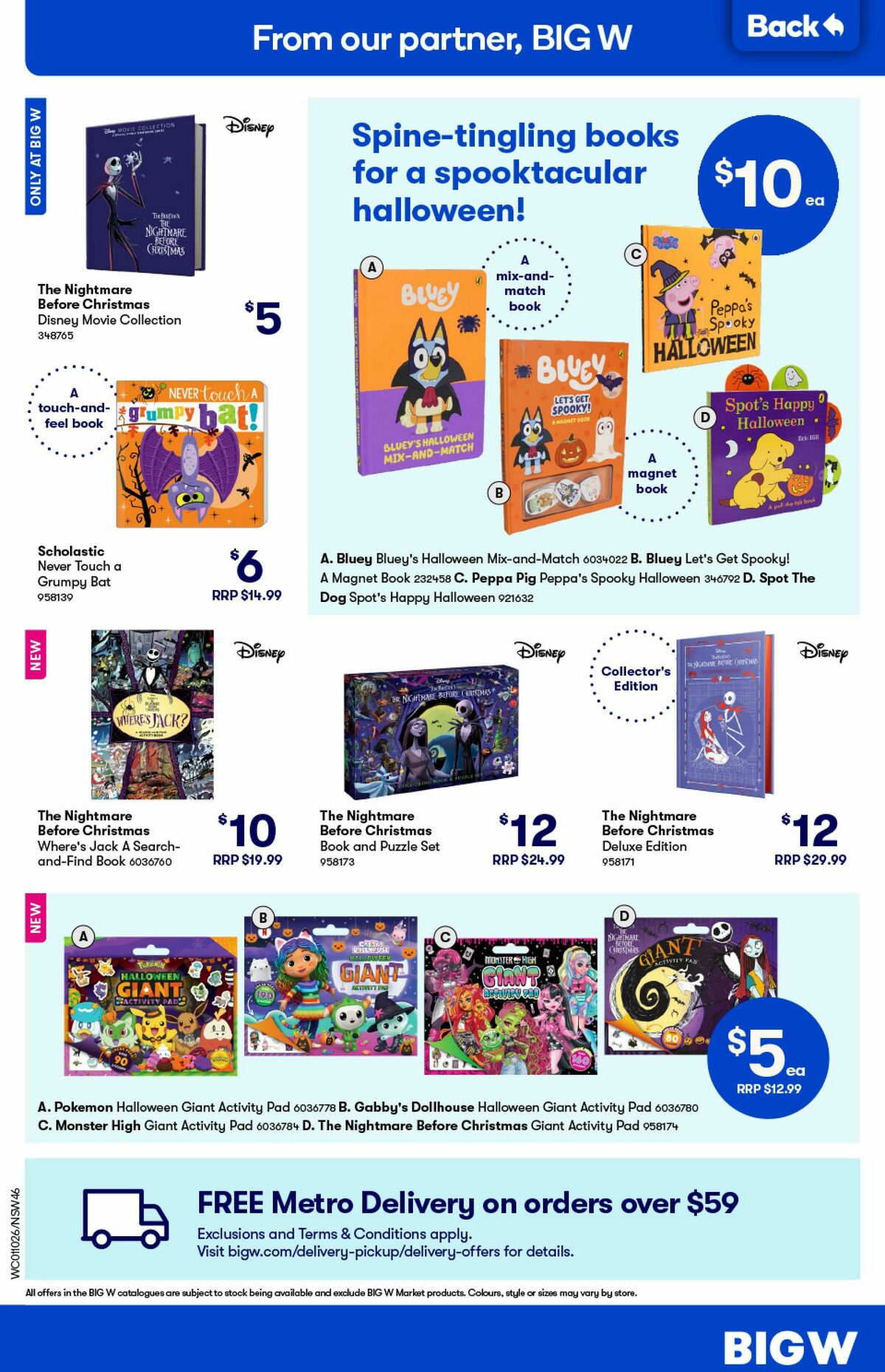 Woolworths Catalogues from 1 October