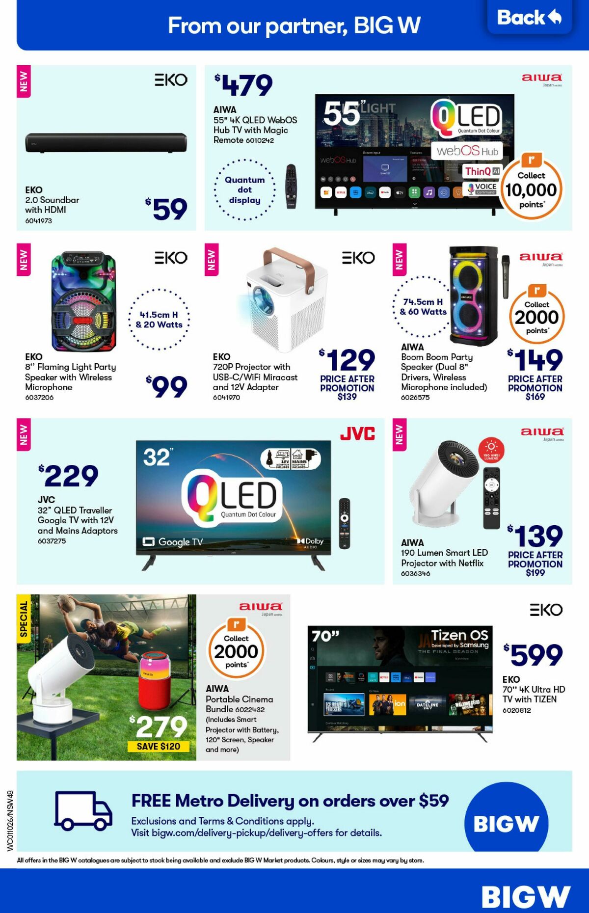 Woolworths Catalogues from 1 October