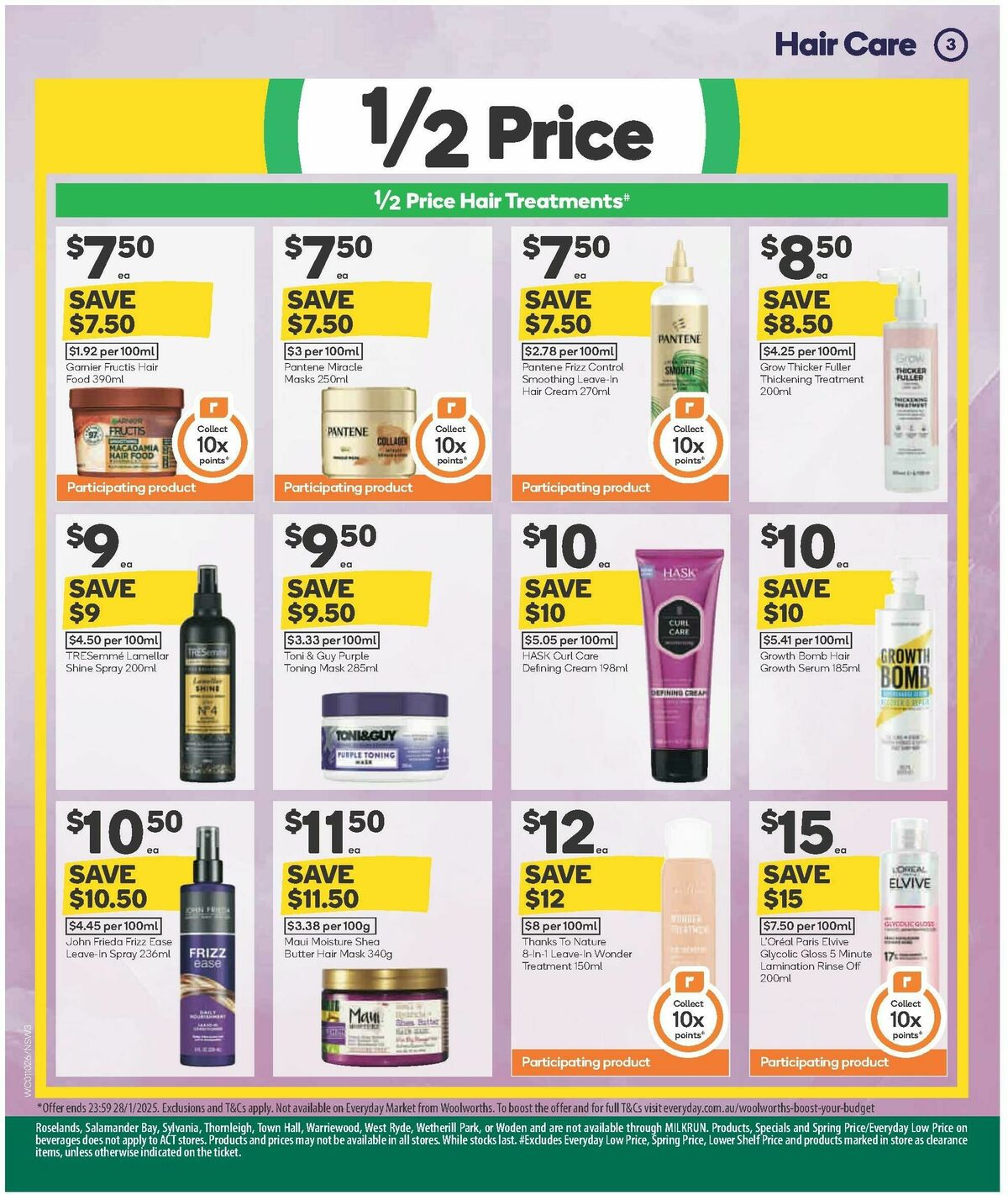 Woolworths Spring Health & Beauty Catalogues from 1 October