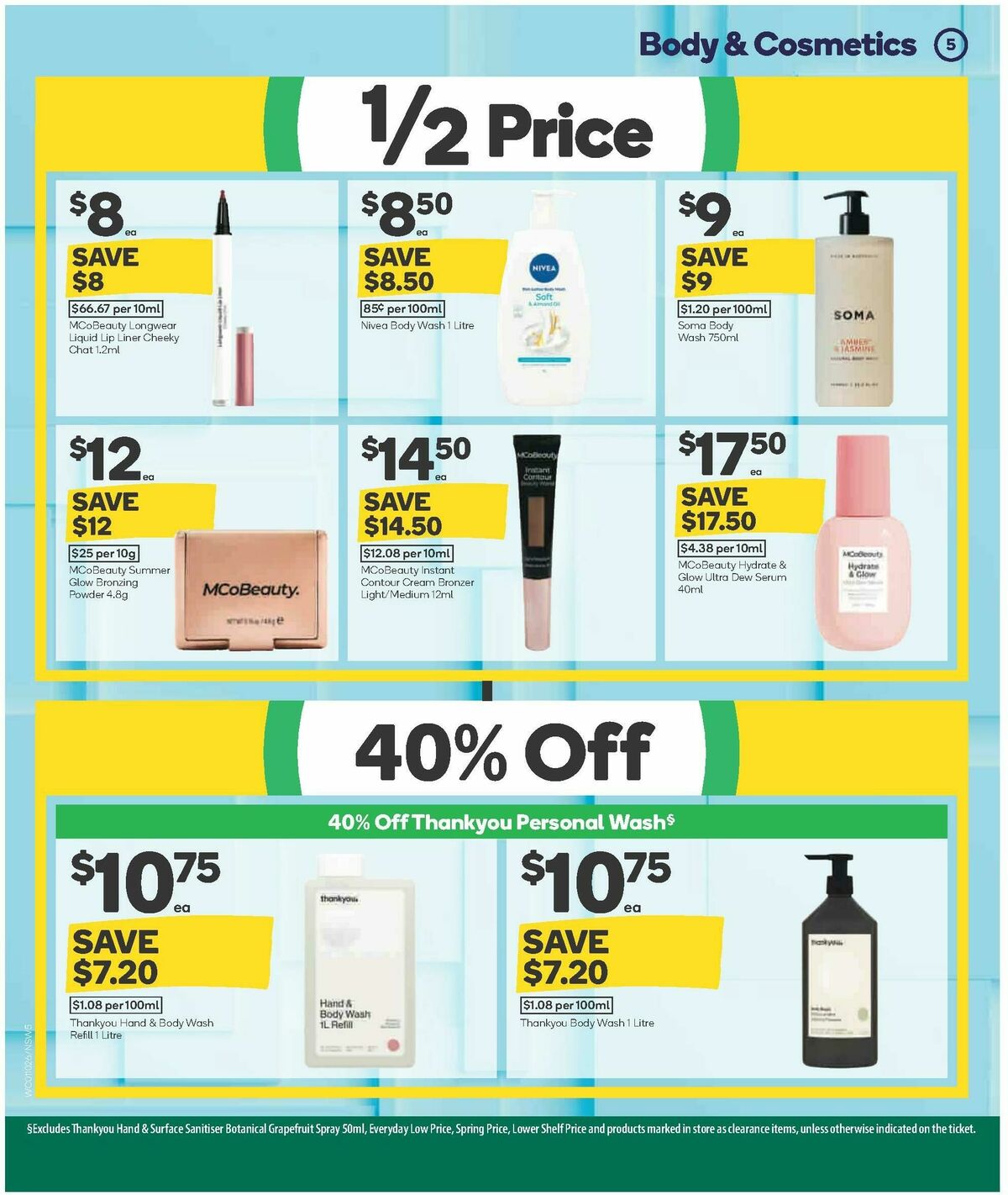 Woolworths Spring Health & Beauty Catalogues from 1 October