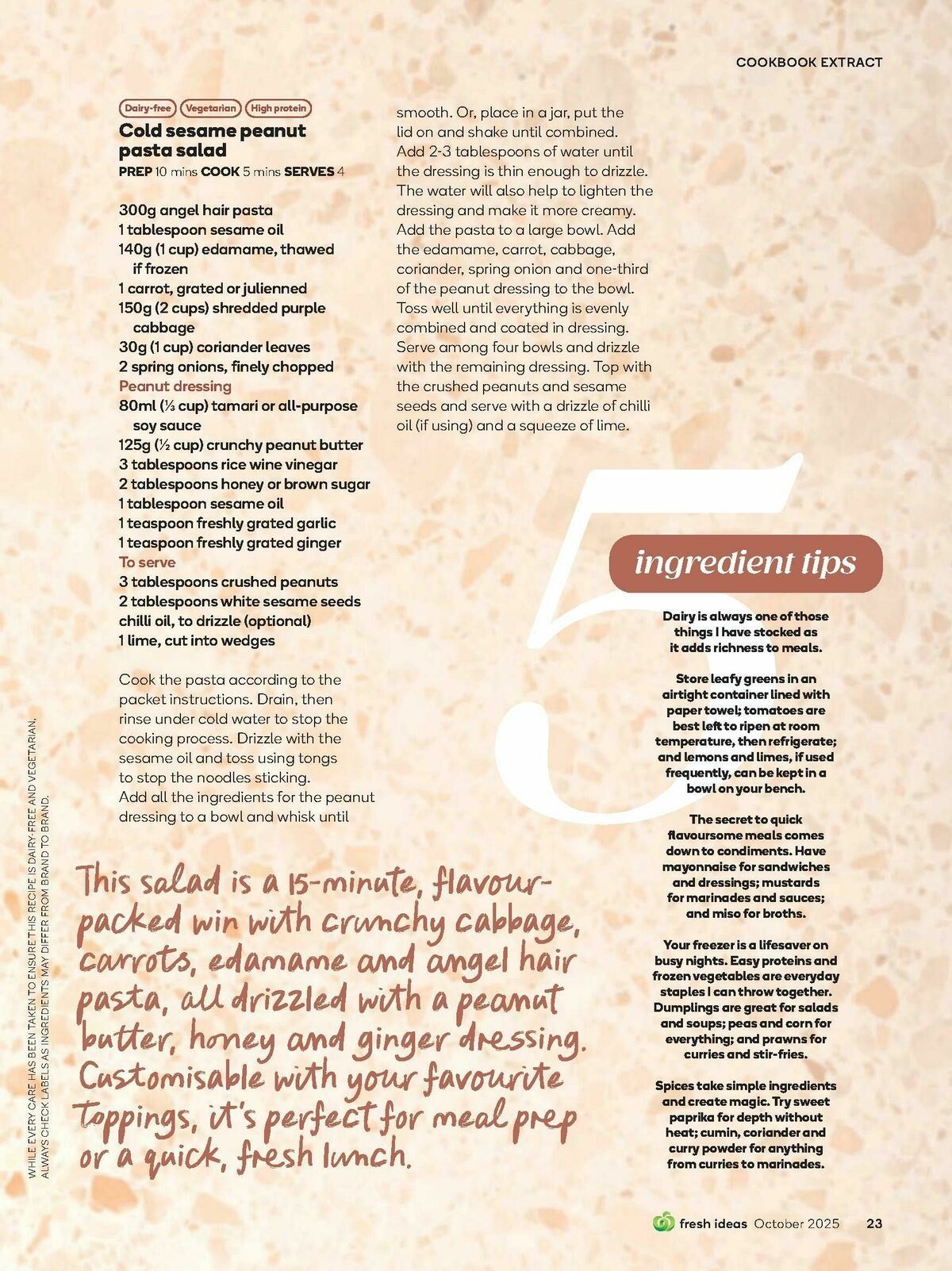 Woolworths Fresh Ideas Magazine October Catalogues from 1 October