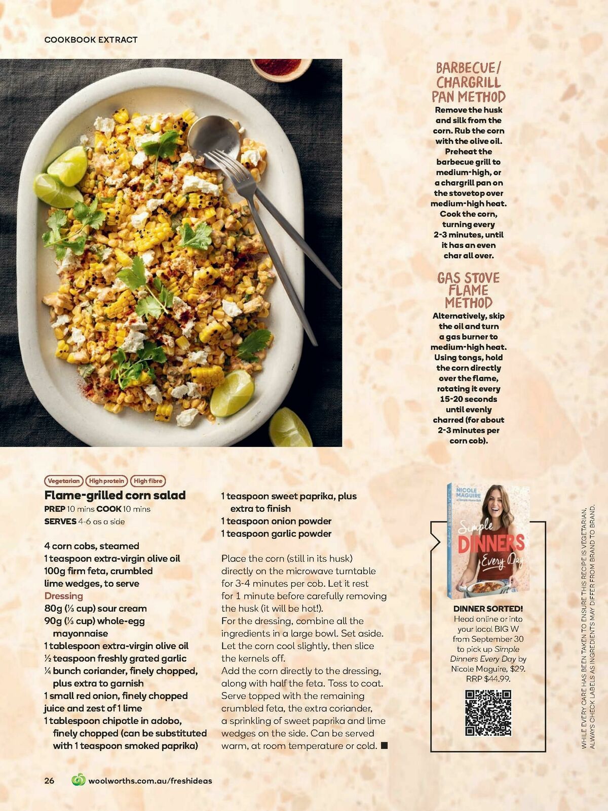 Woolworths Fresh Ideas Magazine October Catalogues from 1 October