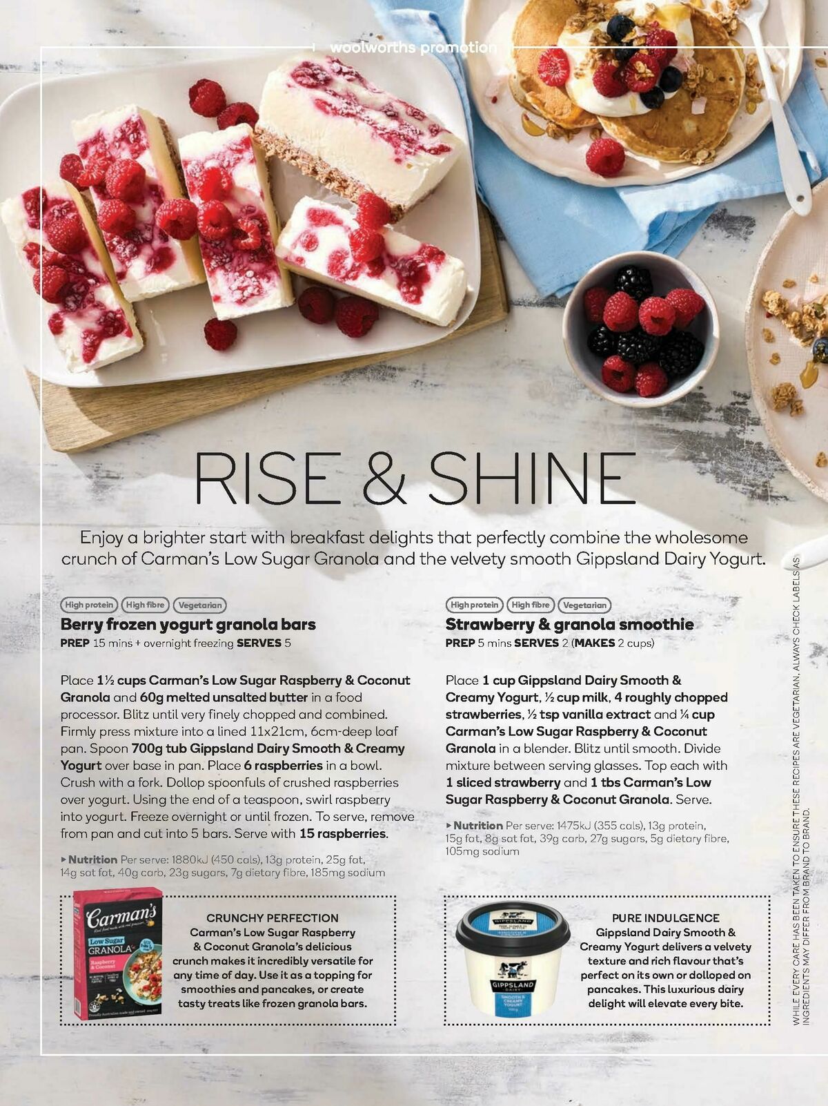 Woolworths Fresh Ideas Magazine October Catalogues from 1 October