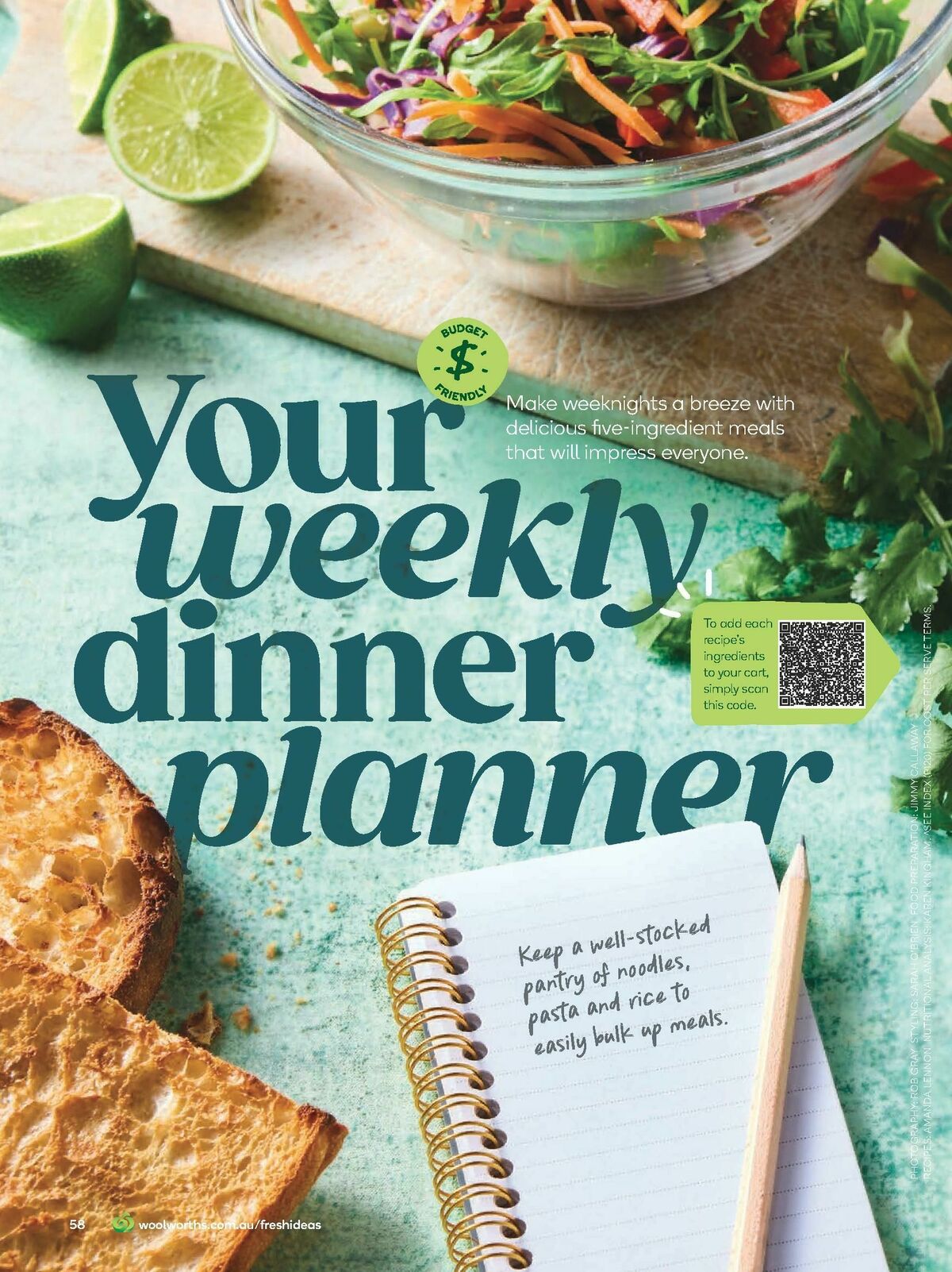 Woolworths Fresh Ideas Magazine October Catalogues from 1 October