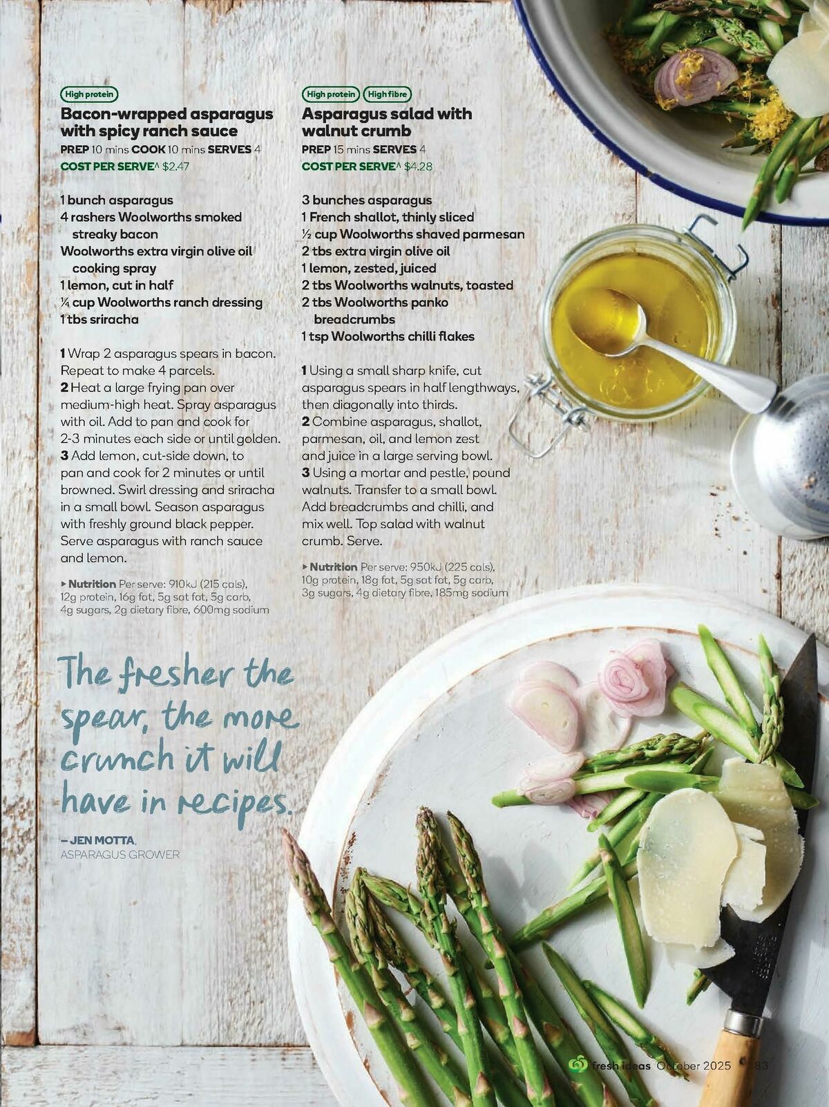 Woolworths Fresh Ideas Magazine October Catalogues from 1 October