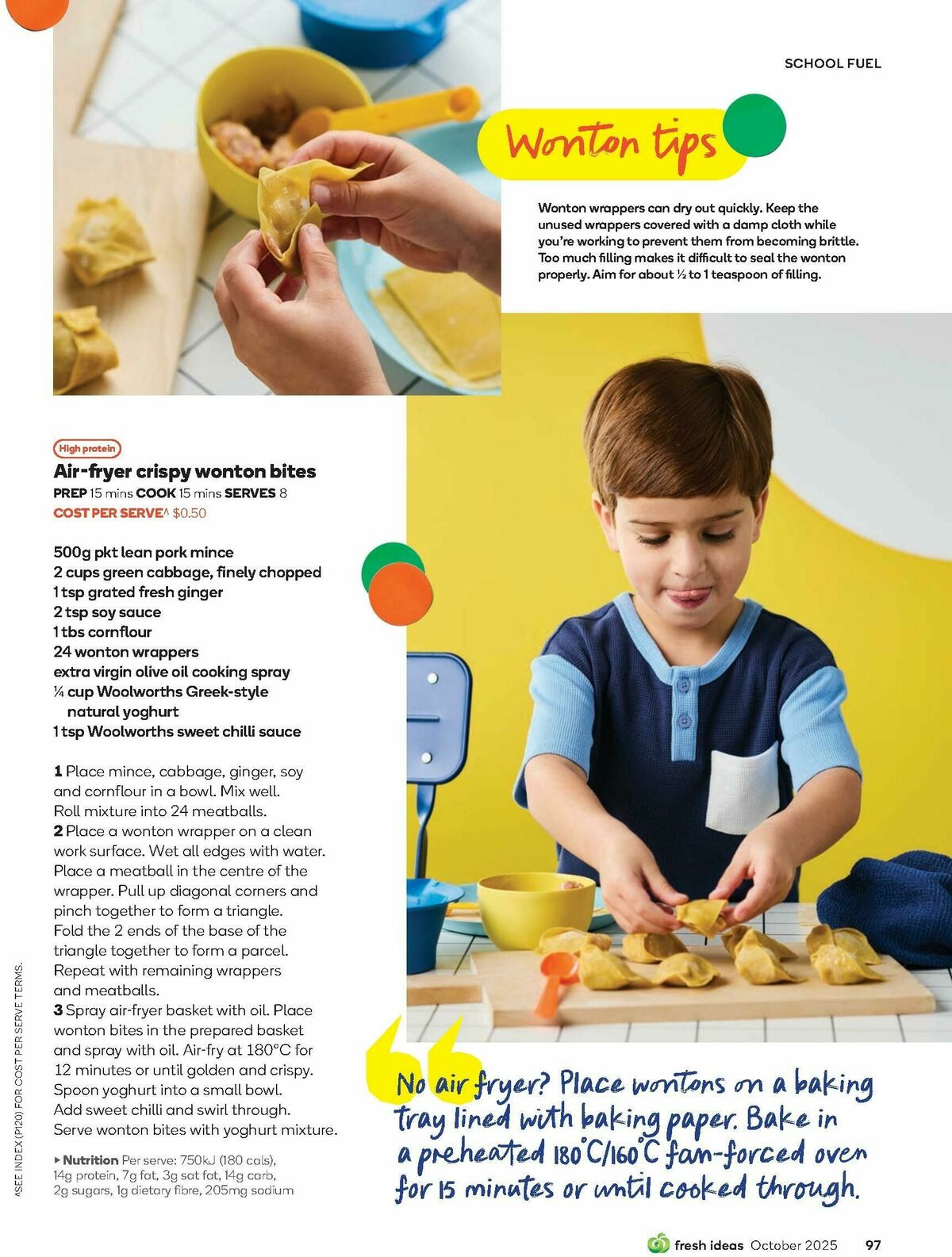 Woolworths Fresh Ideas Magazine October Catalogues from 1 October