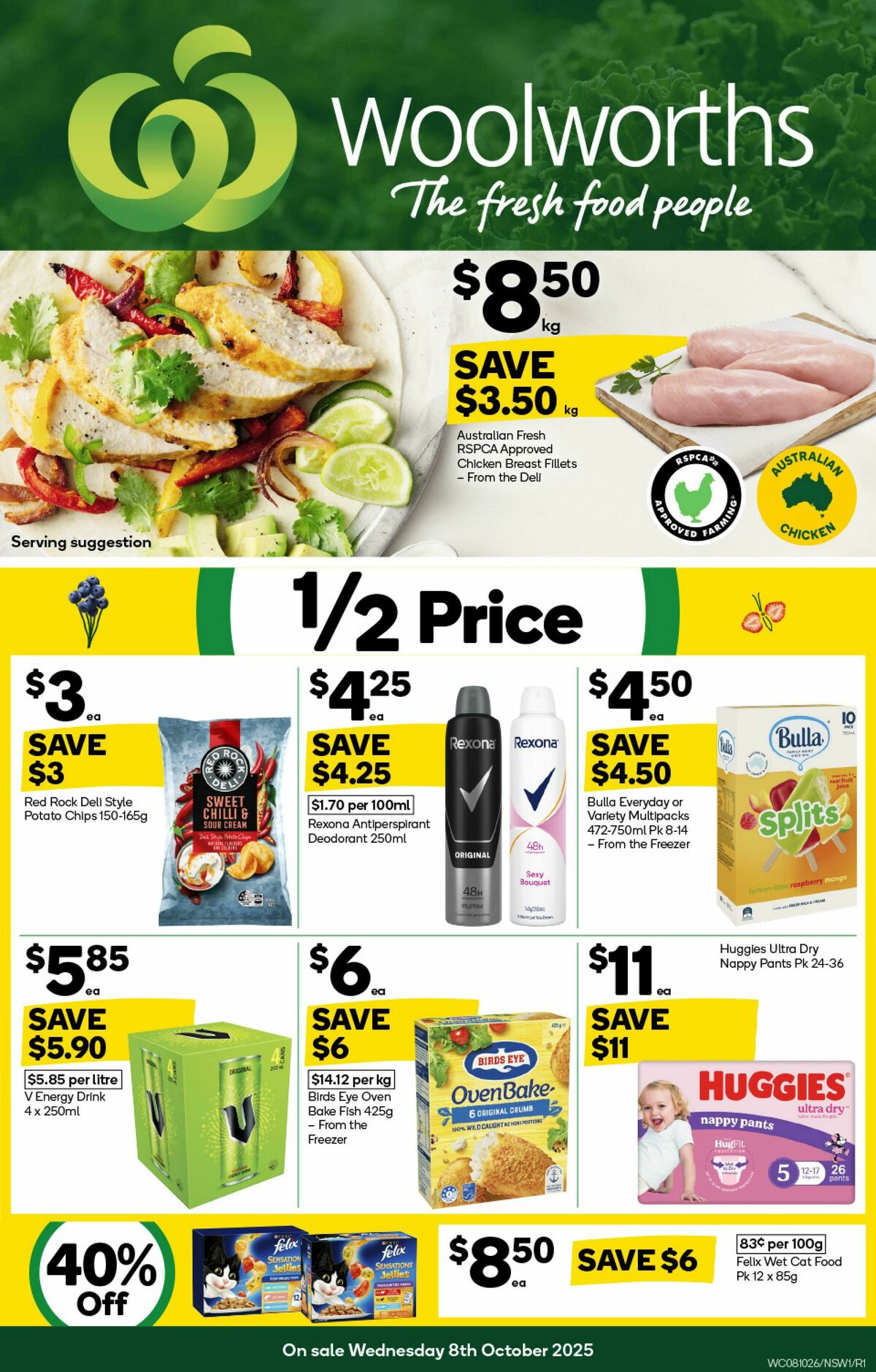 Woolworths Catalogues from 8 October