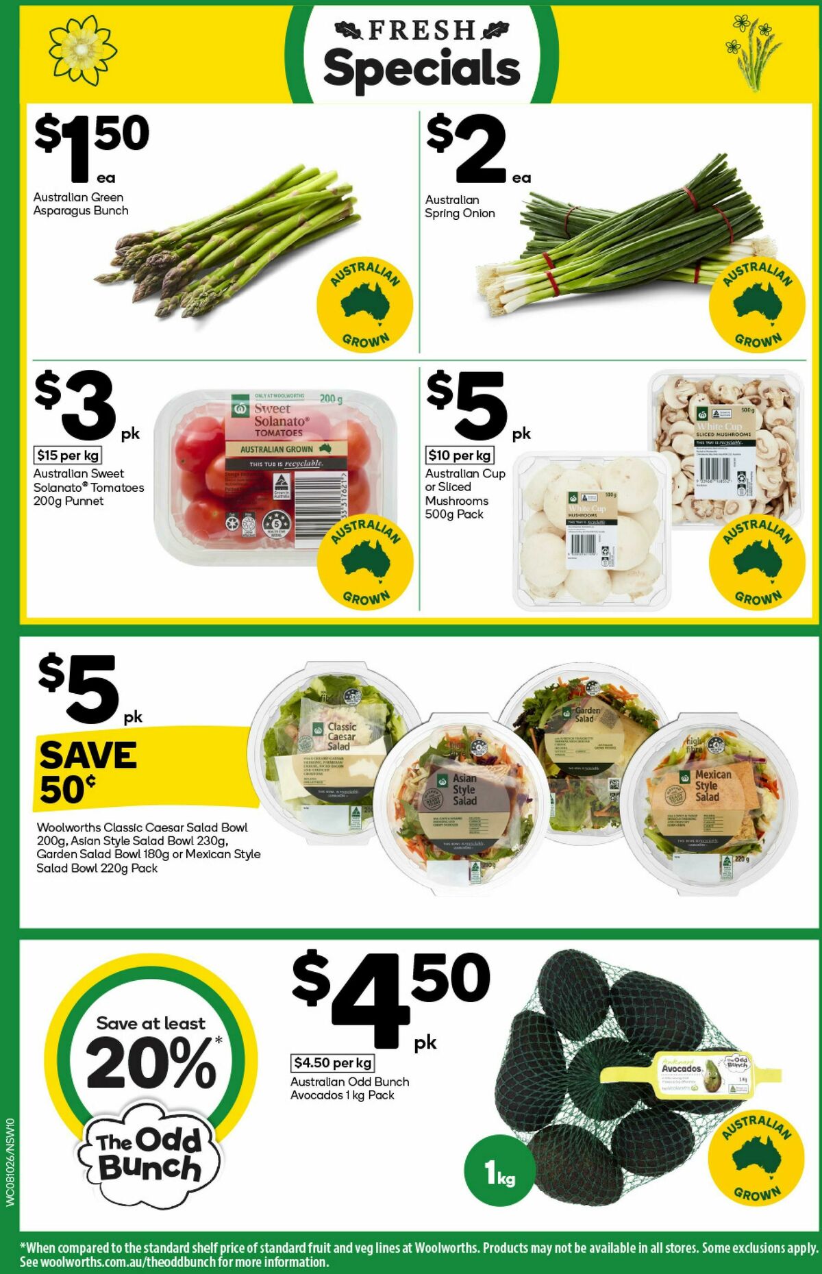 Woolworths Catalogues from 8 October