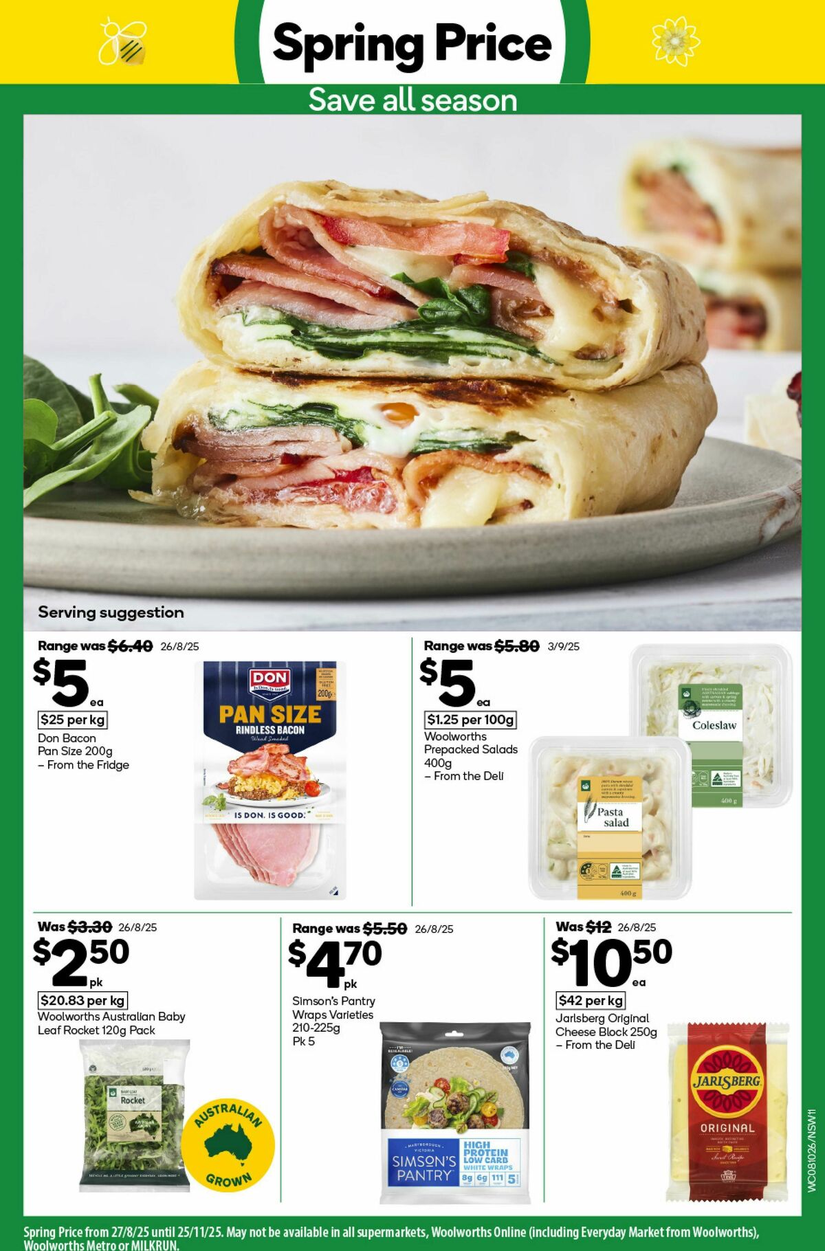 Woolworths Catalogues from 8 October