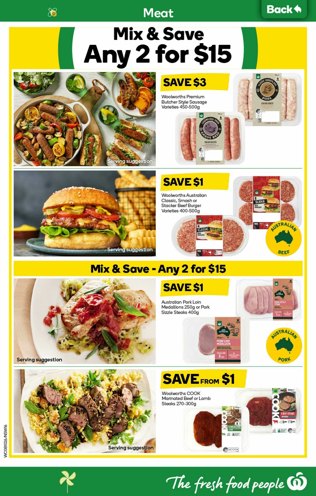 Woolworths Catalogues from 8 October