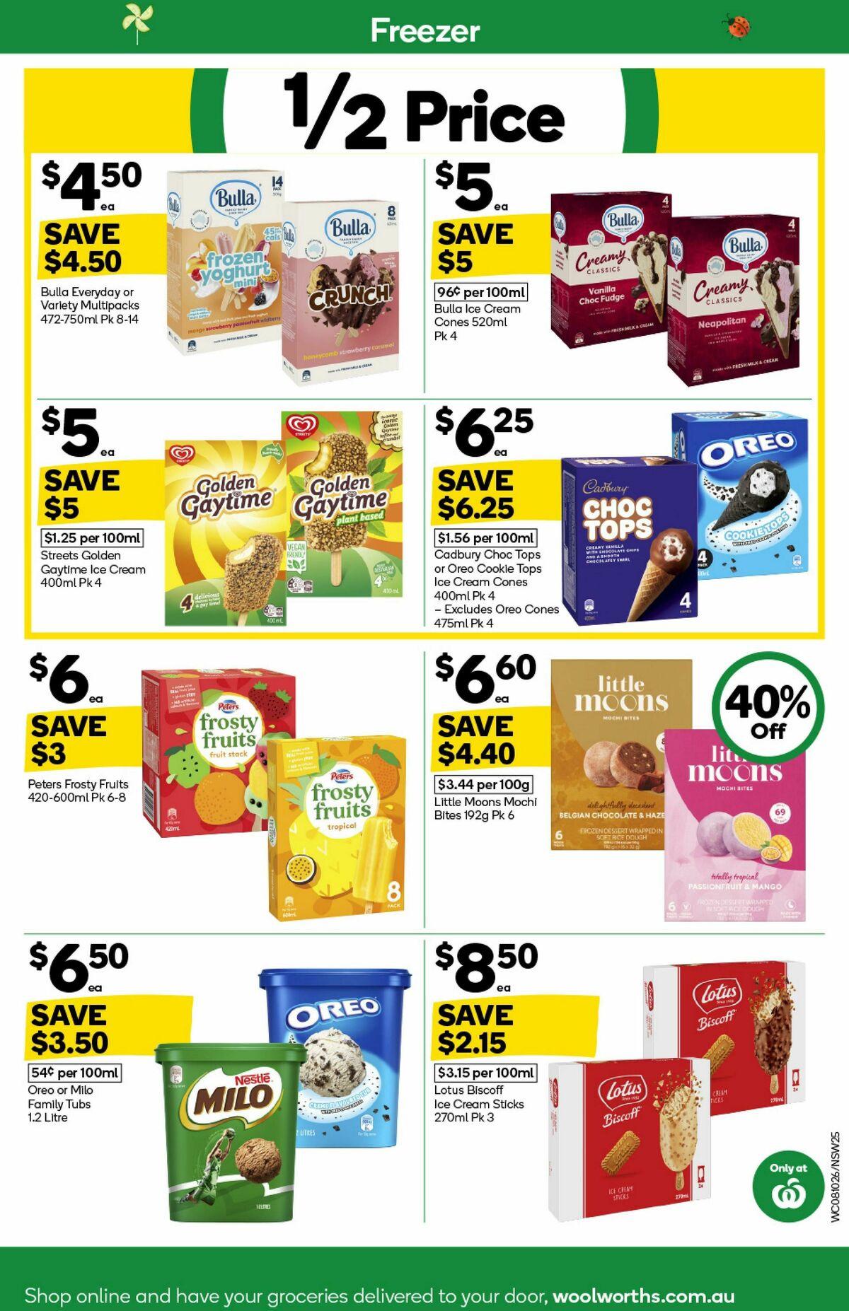 Woolworths Catalogues from 8 October