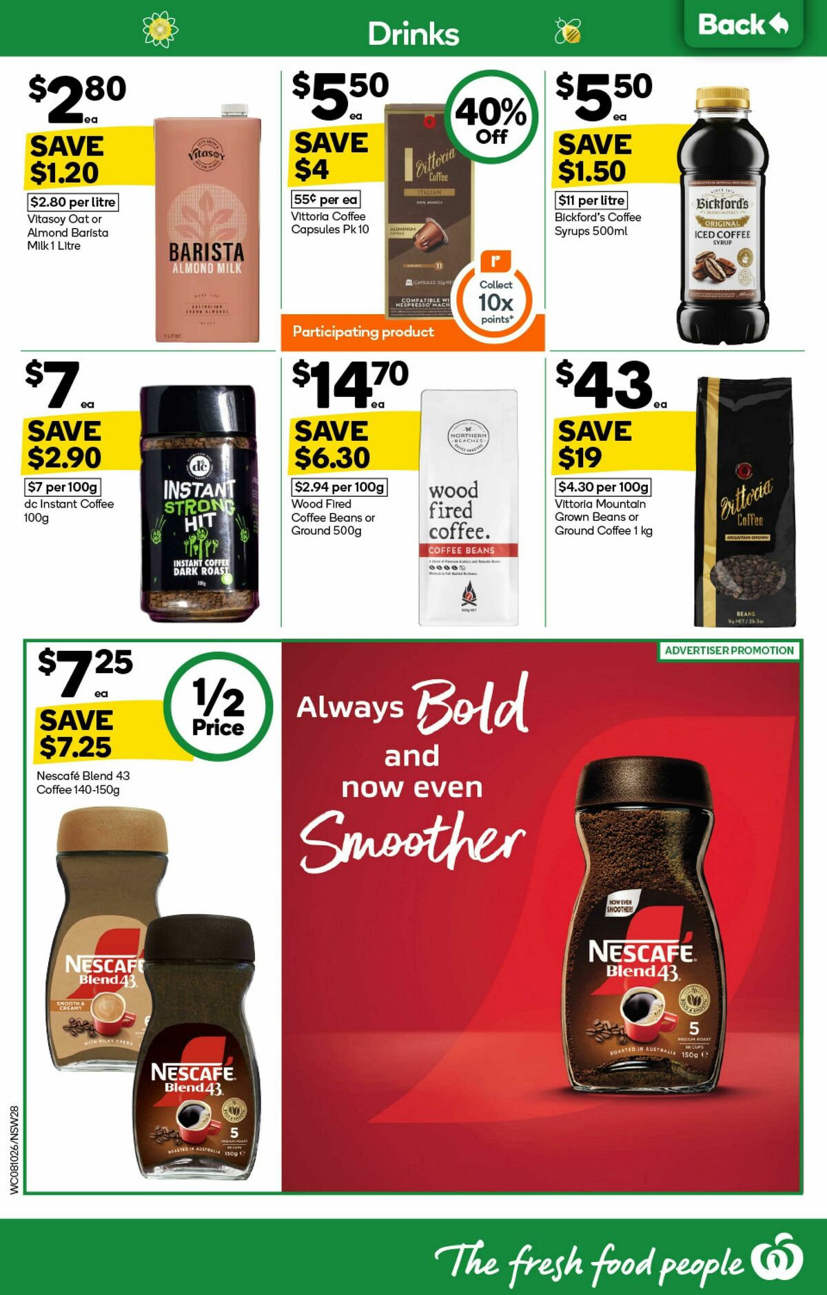 Woolworths Catalogues from 8 October