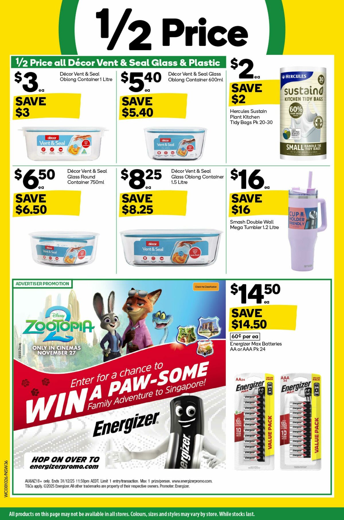 Woolworths Catalogues from 8 October