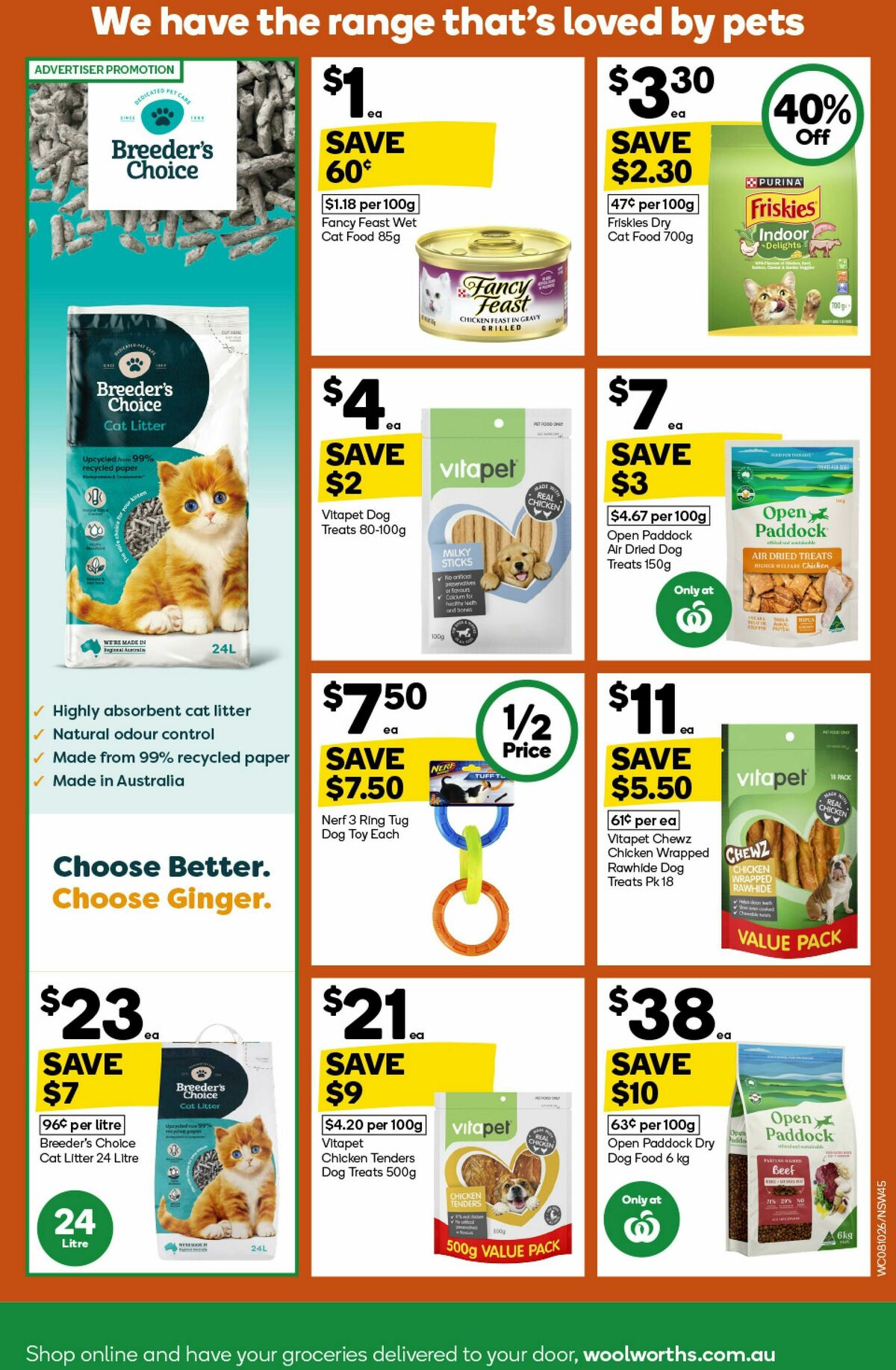 Woolworths Catalogues from 8 October