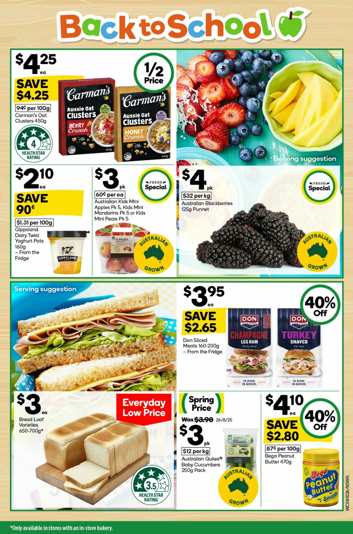 Woolworths Catalogues from 8 October
