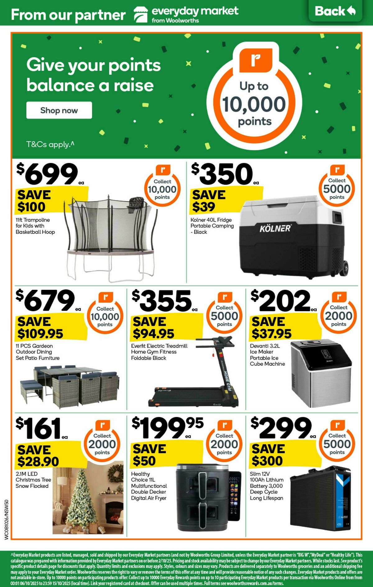 Woolworths Catalogues from 8 October