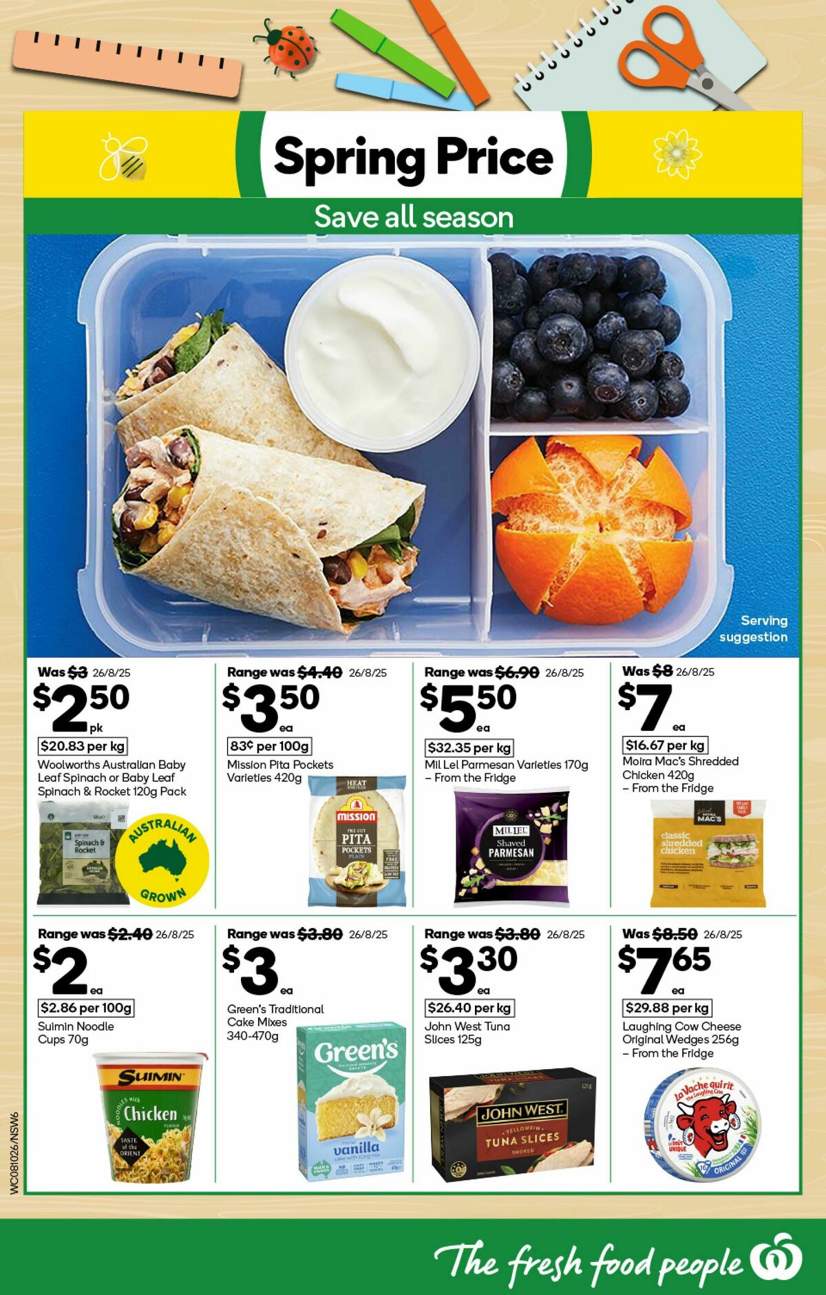 Woolworths Catalogues from 8 October