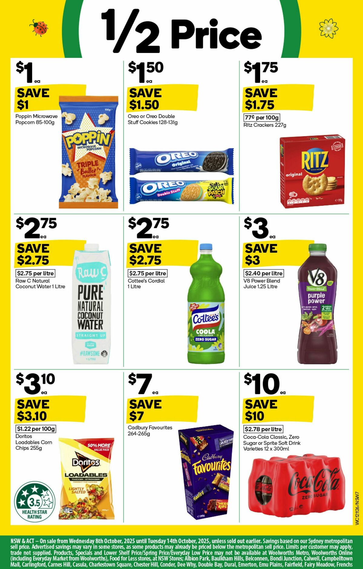 Woolworths Catalogues from 8 October