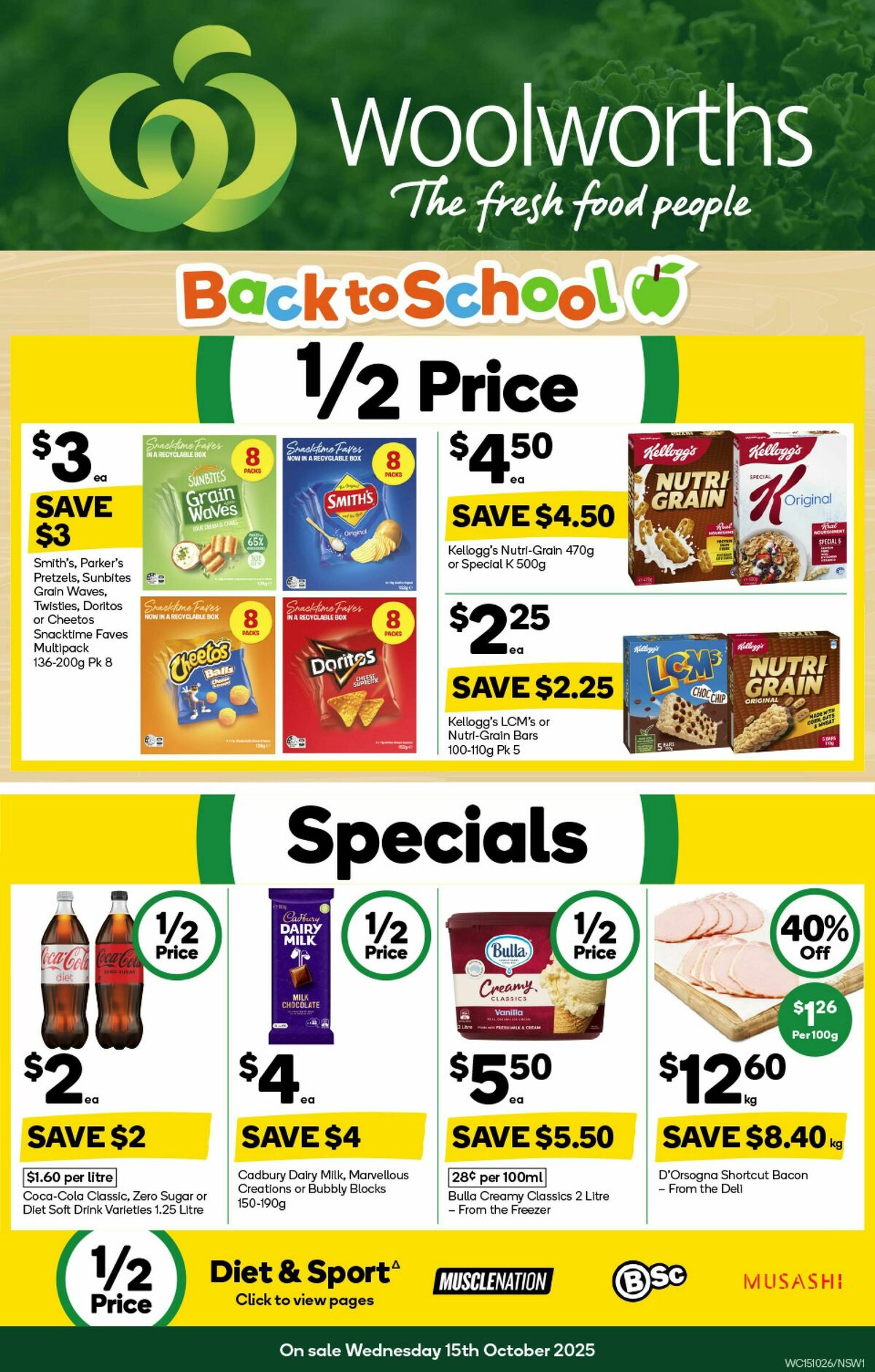 Woolworths Catalogues from 15 October
