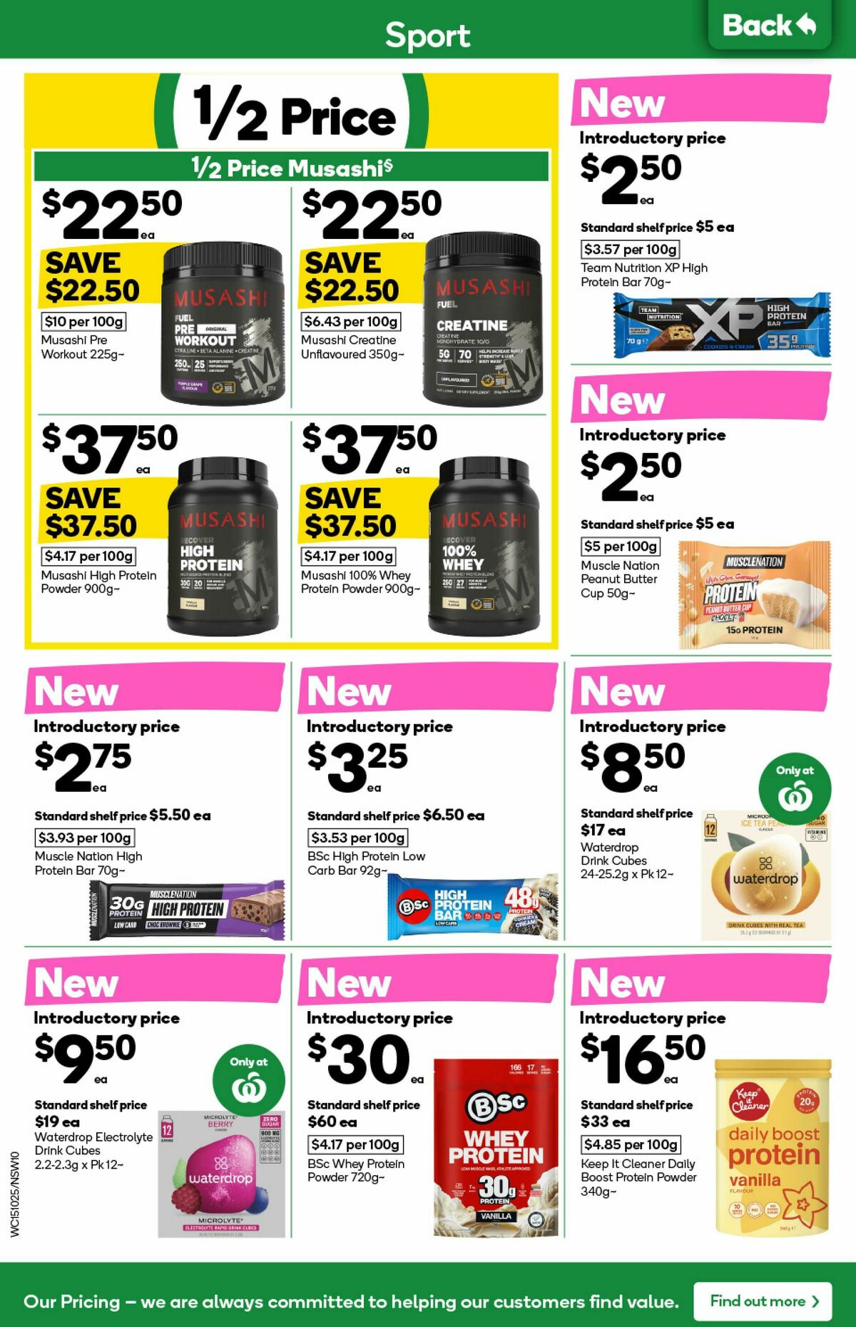 Woolworths Catalogues from 15 October